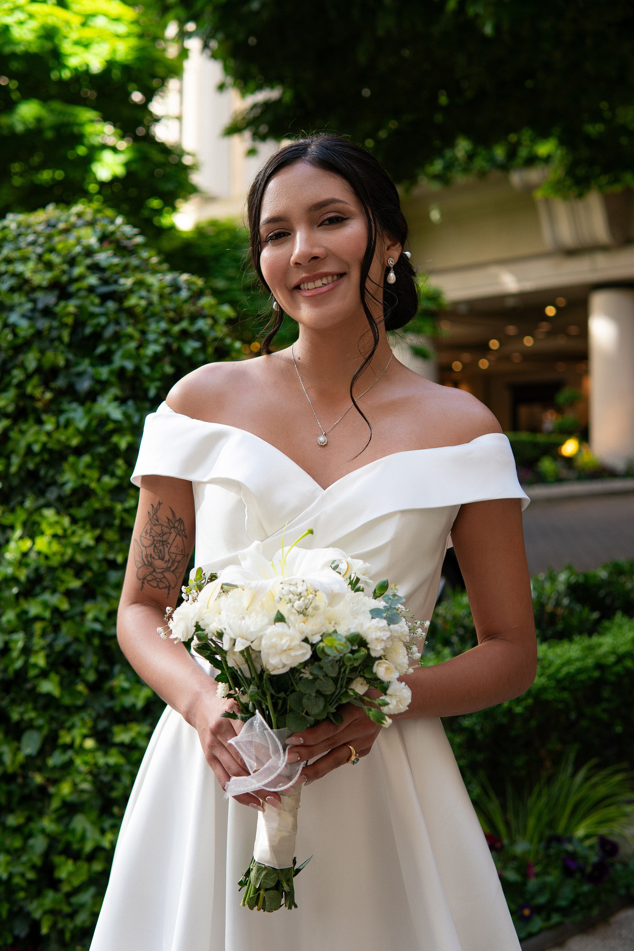Bessie and Julio | Wedding Portrait session. Photographer in Washington Sophia D