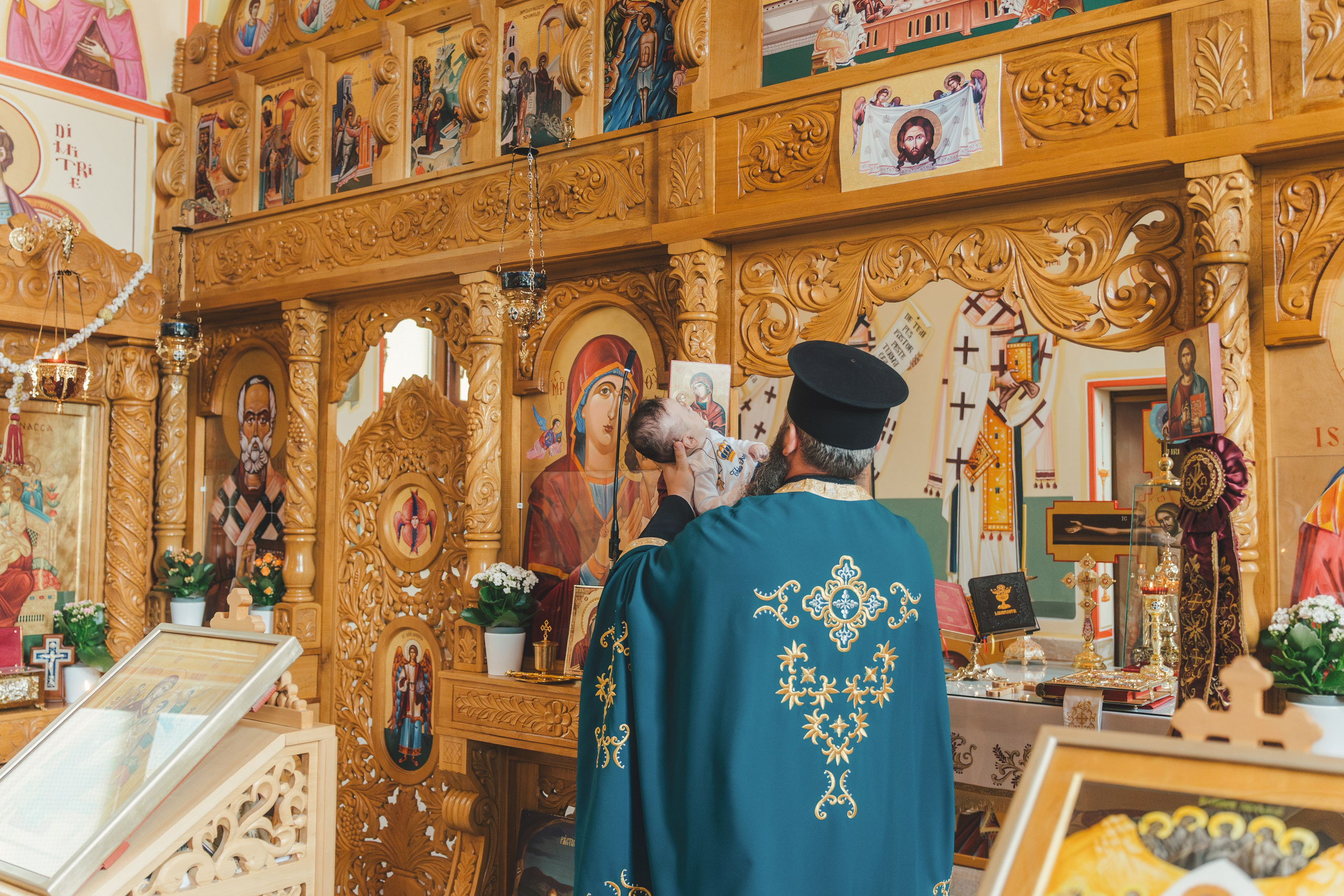 Théo Andrei`s Christening