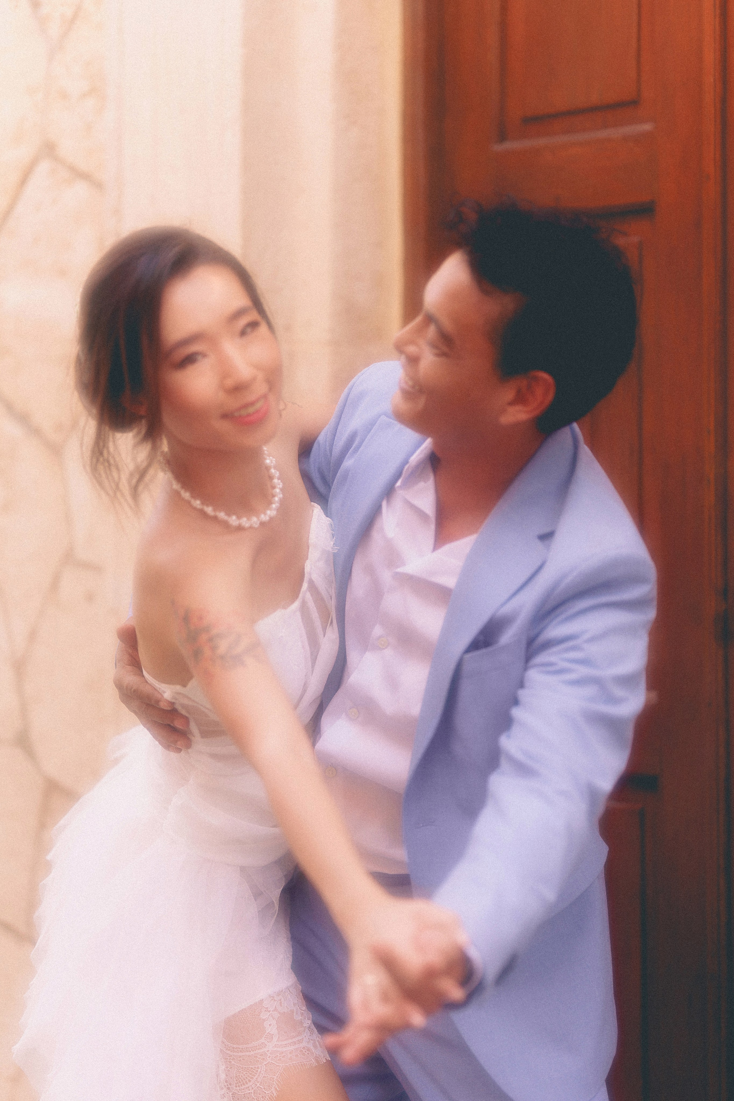 Laura and Claudio engagement in Evoia. Photographer in Greece Kristina