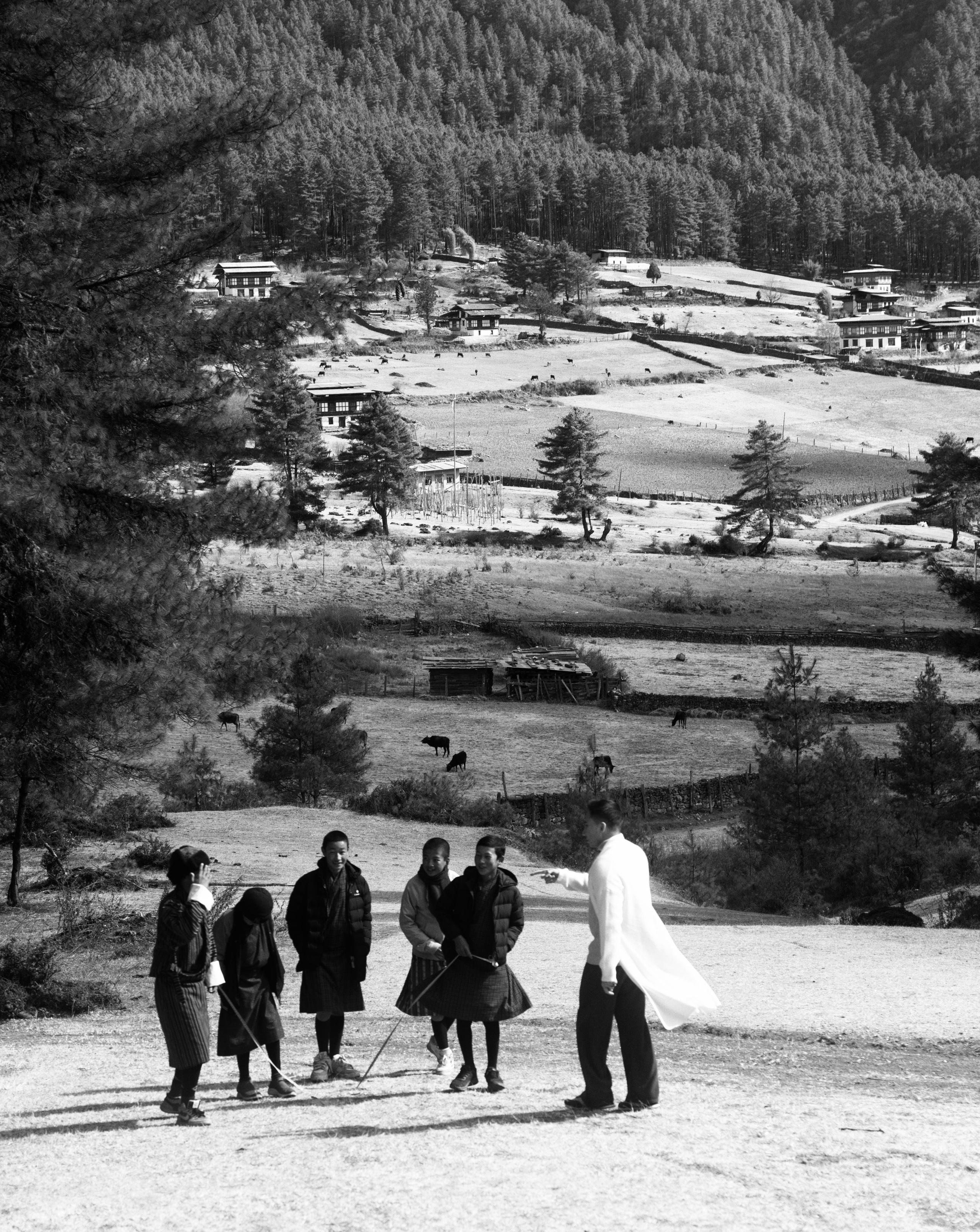 Amankora Gangtey, Bhutan. Editorial photographer Yuliya Drazdovich
