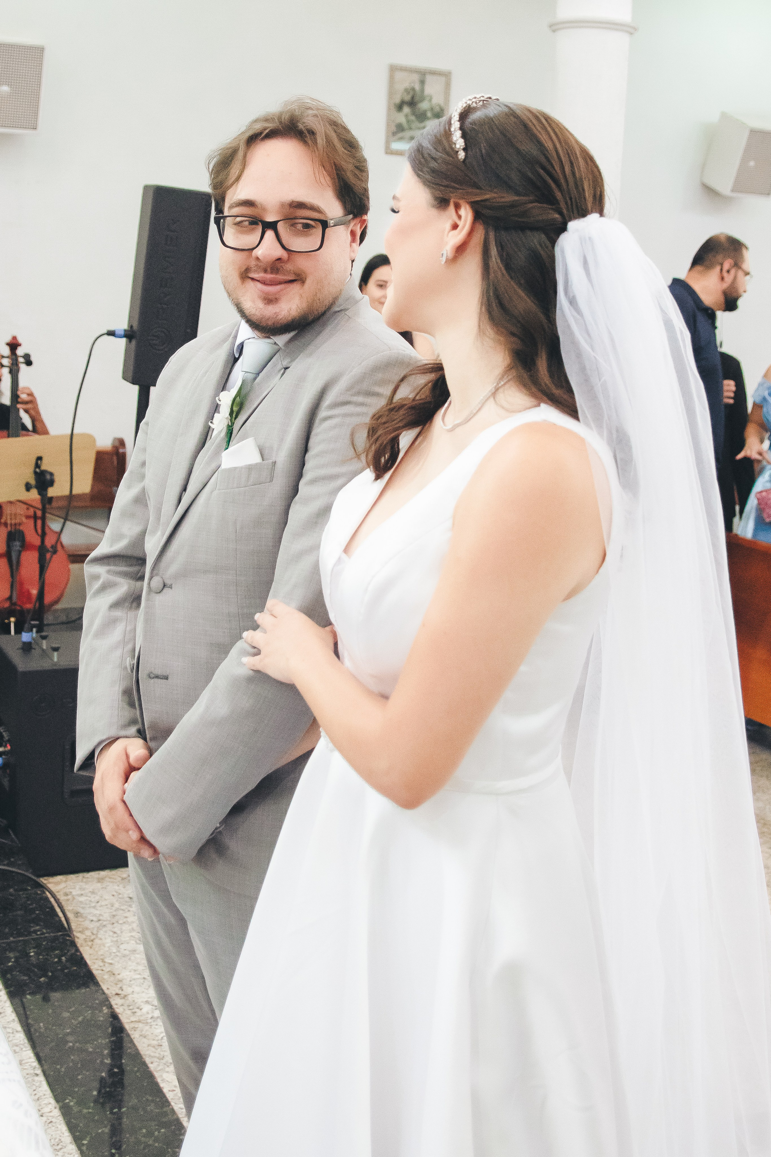 Maria Teresa e Vinicius — Religioso. Fotógrafa de casamento e festa infantis em Marilía, São Paulo