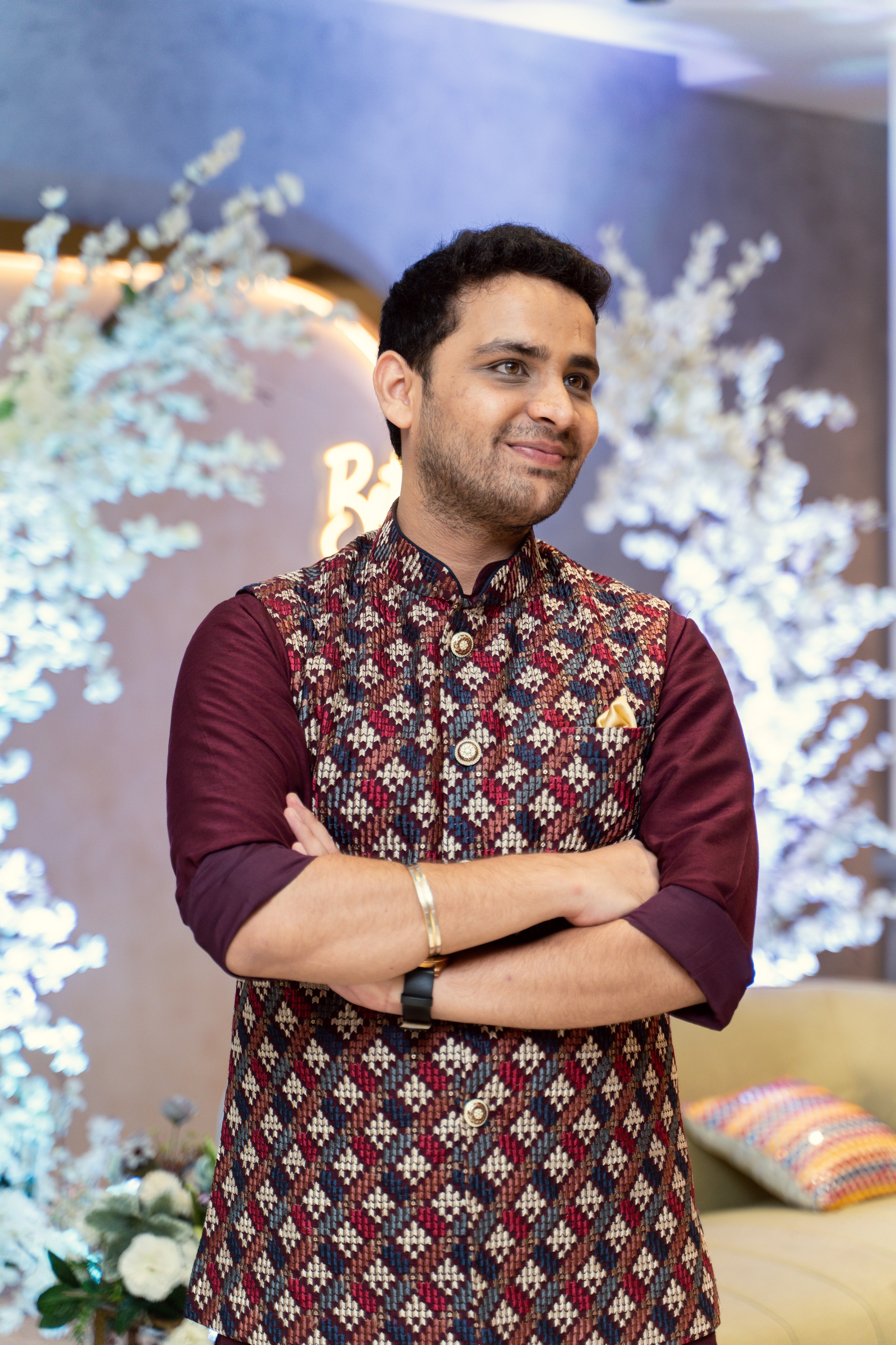 Harshika & Anmol. Menu