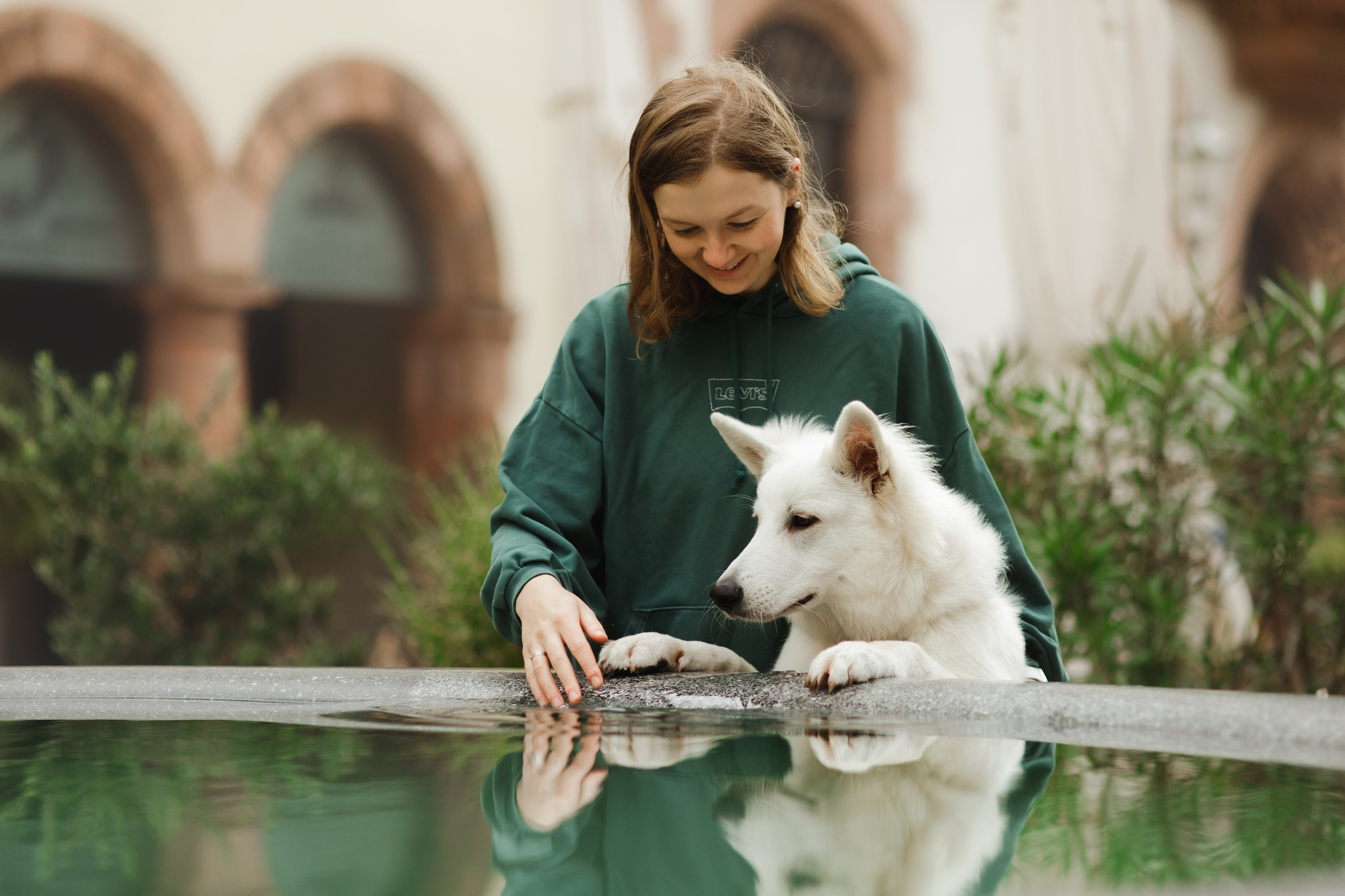 Astra in Leipzig. Kaja | fotograf we Wrocławiu | ludzie i psy
