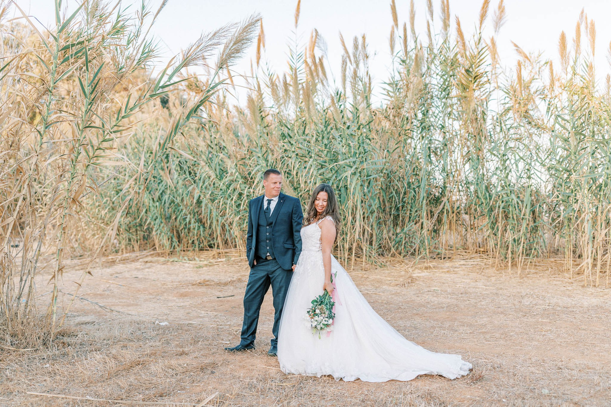 After Wedding Griechenland Kreta Flitterwochen Fotoshooting