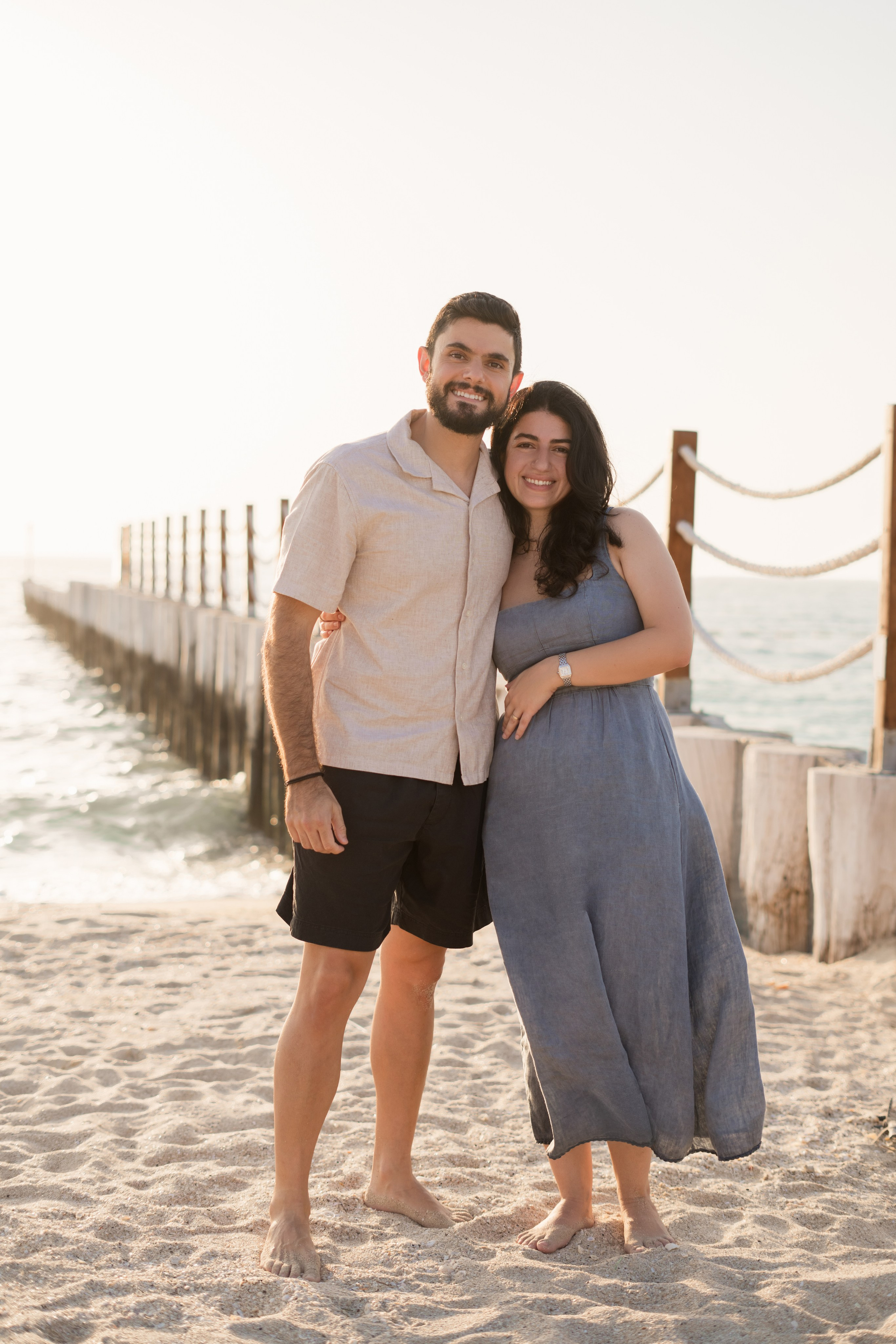 Beach fun family time. Angela Iakovleva — Family Photographer in Dubai
