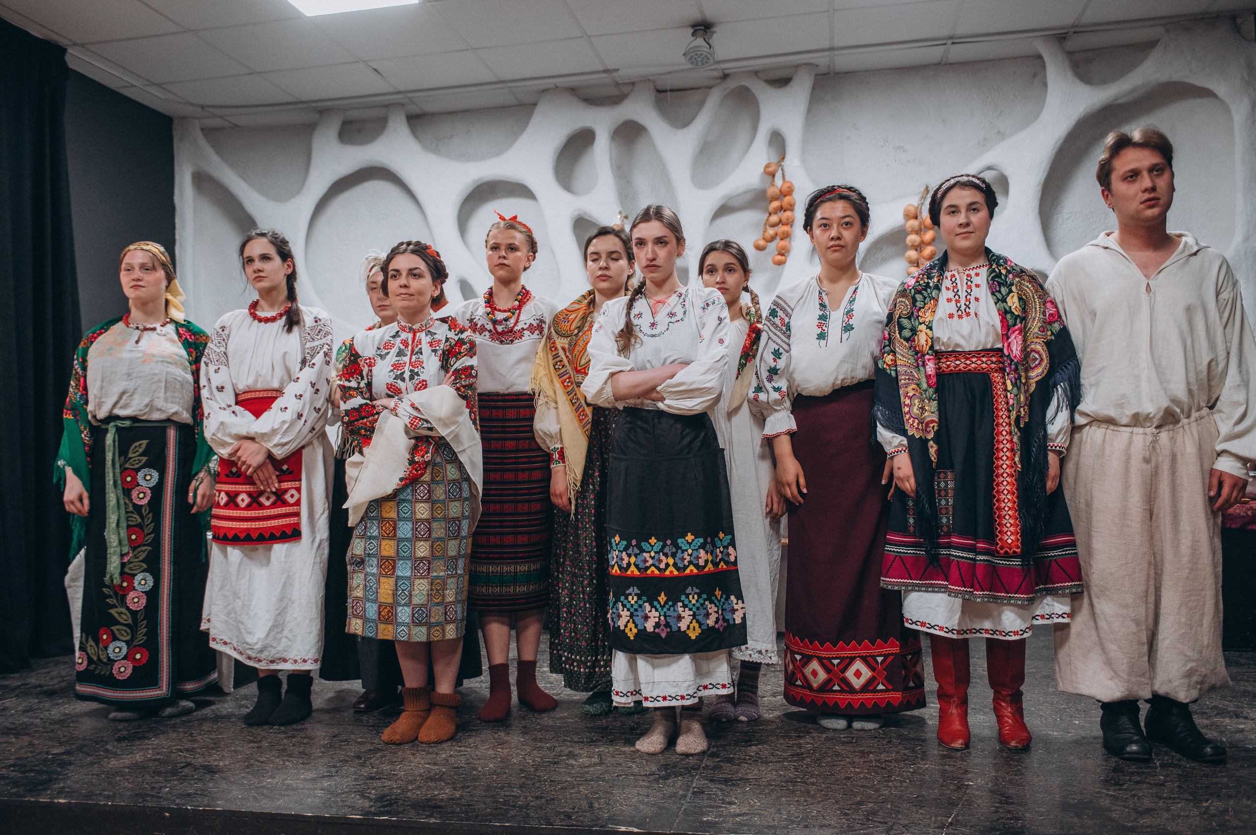 Вистава студентів Кайдашева сім’я. Фотограф Київ