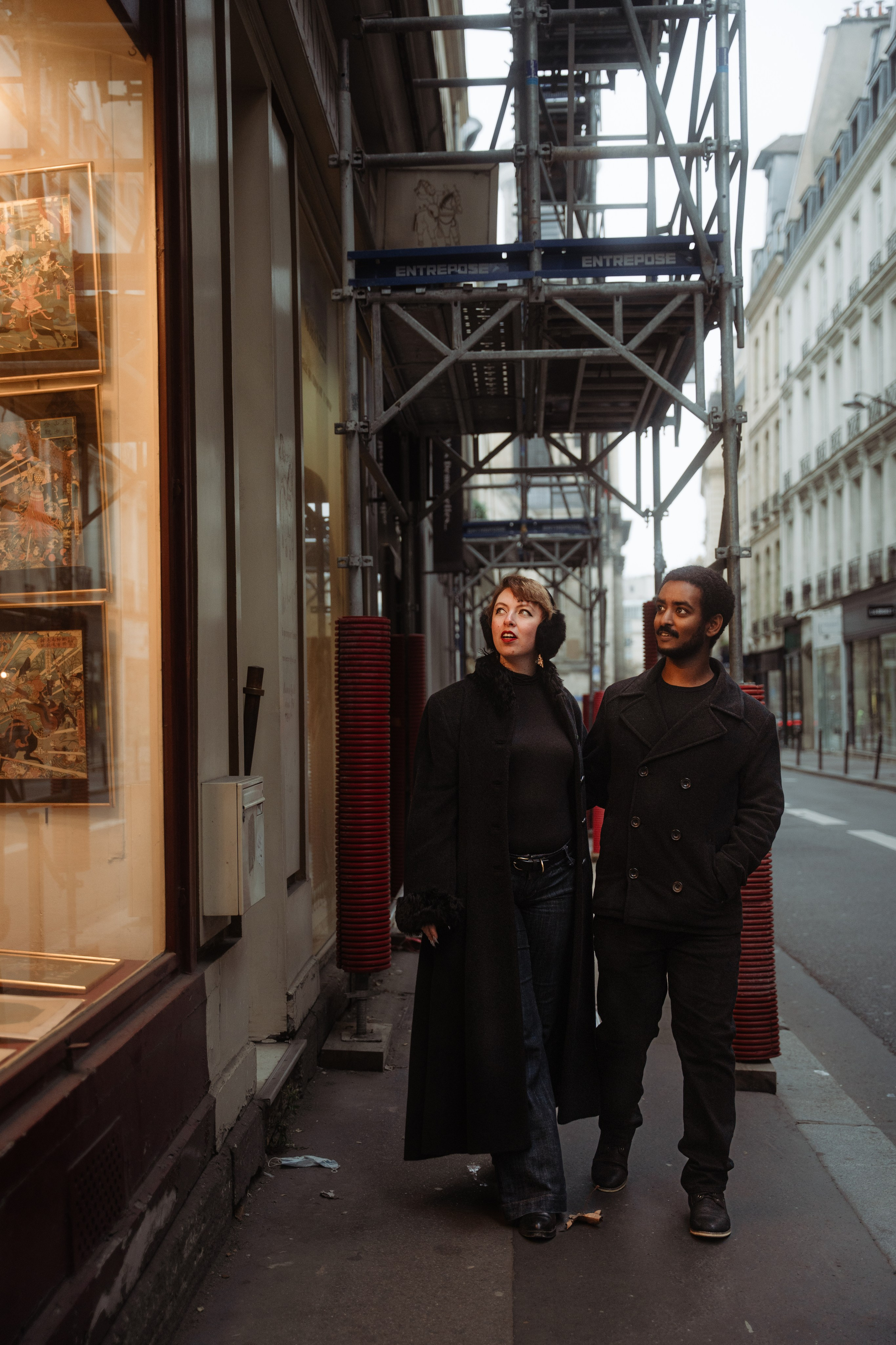 Coco & Nat — anniversary in Paris. Paris photographer — Polina Osipova