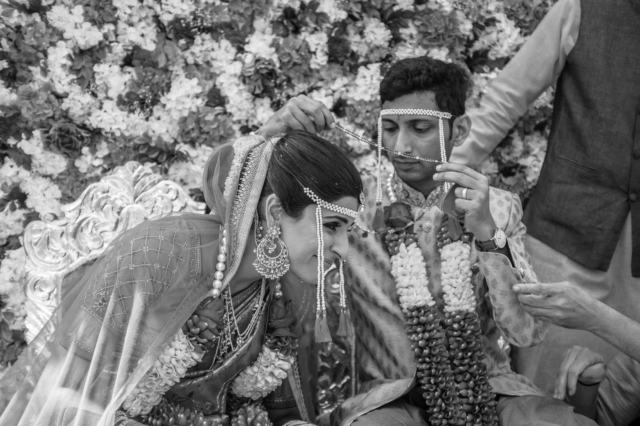 Punjabi + Marathi fusion wedding at New Delhi, India