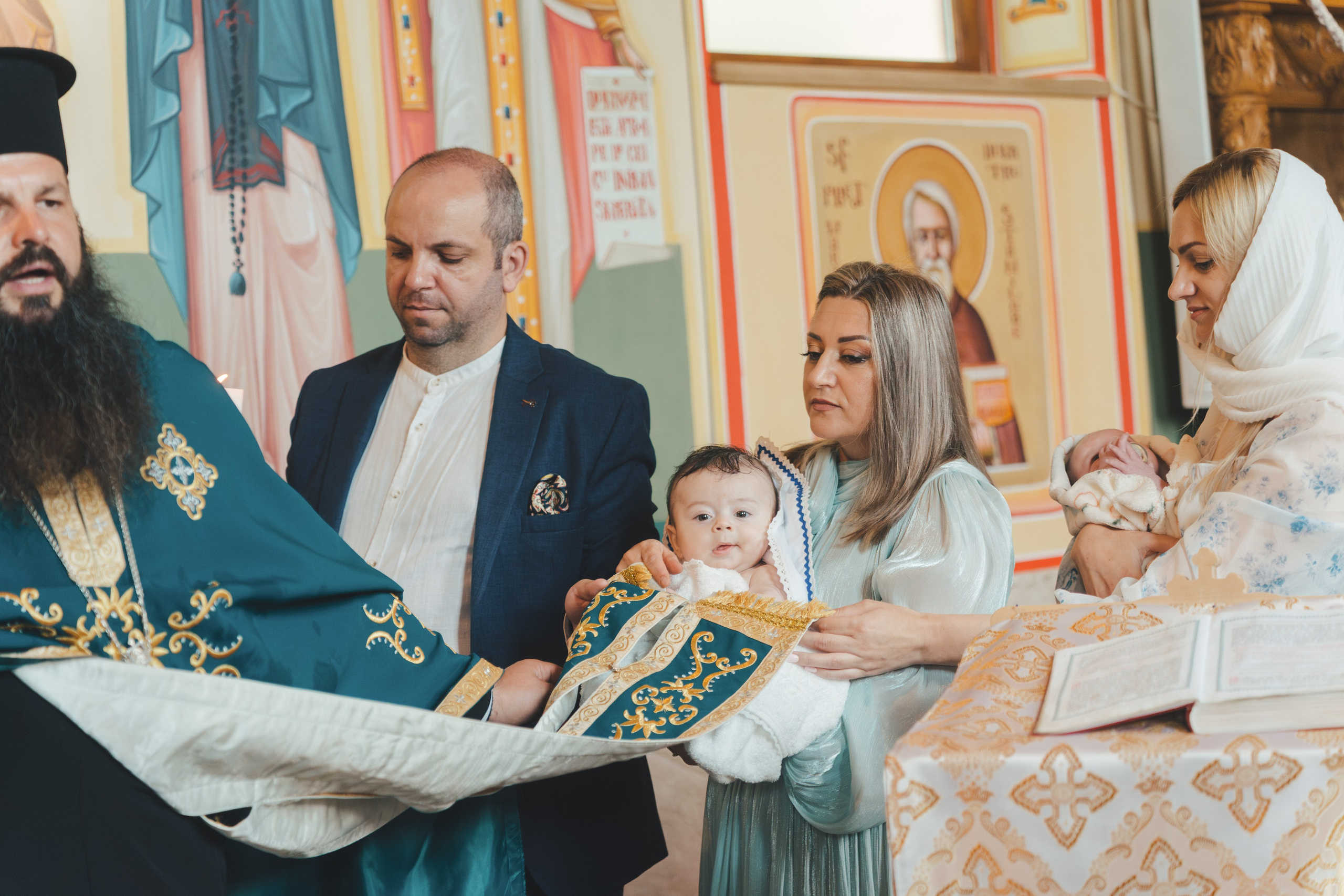 Théo Andrei`s Christening