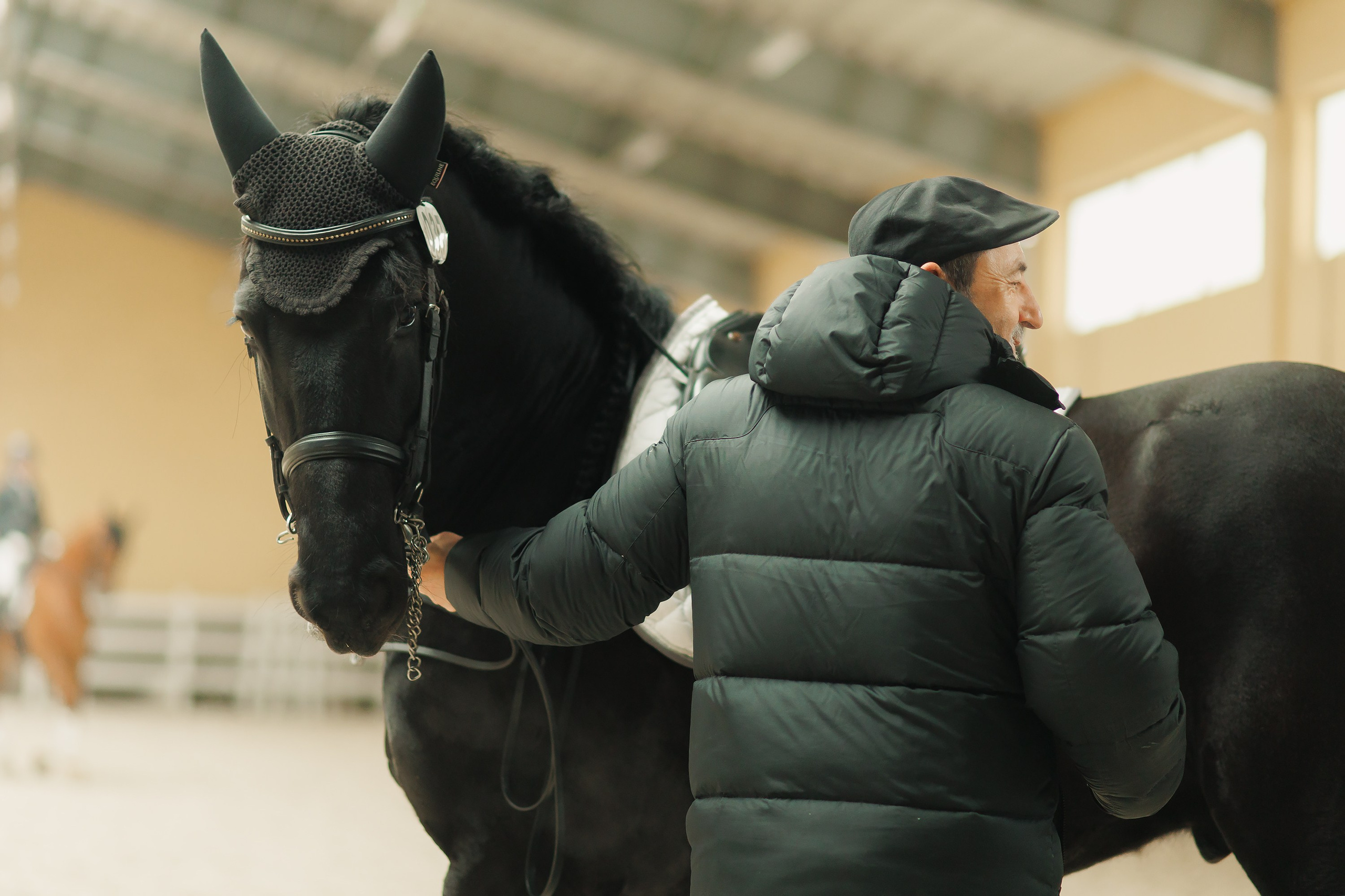 Partynice dressage \ feb'25. Kaja | fotograf we Wrocławiu | ludzie i psy