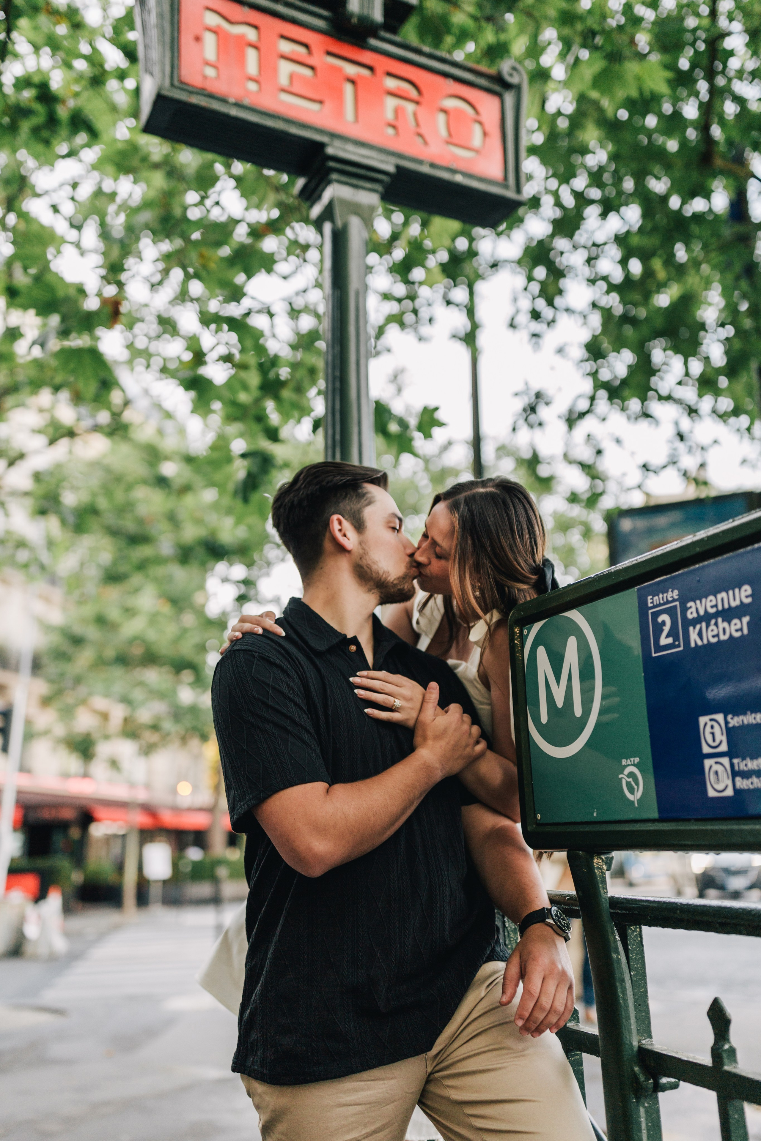Love story in Paris (Hailey & Jackson). Photographe à Rouen, France