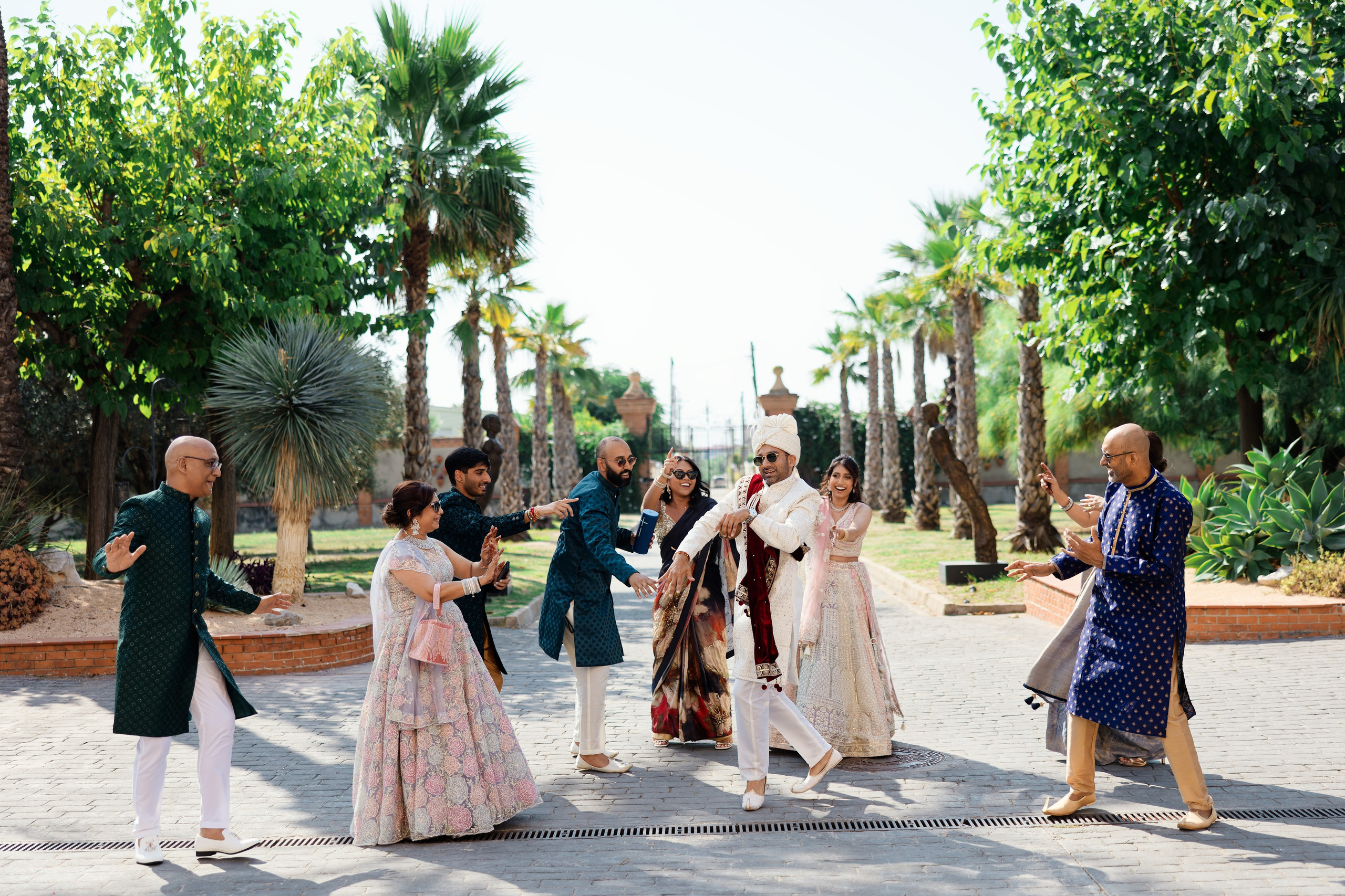Indian wedding at Gran Villa Rosa, Barcelona