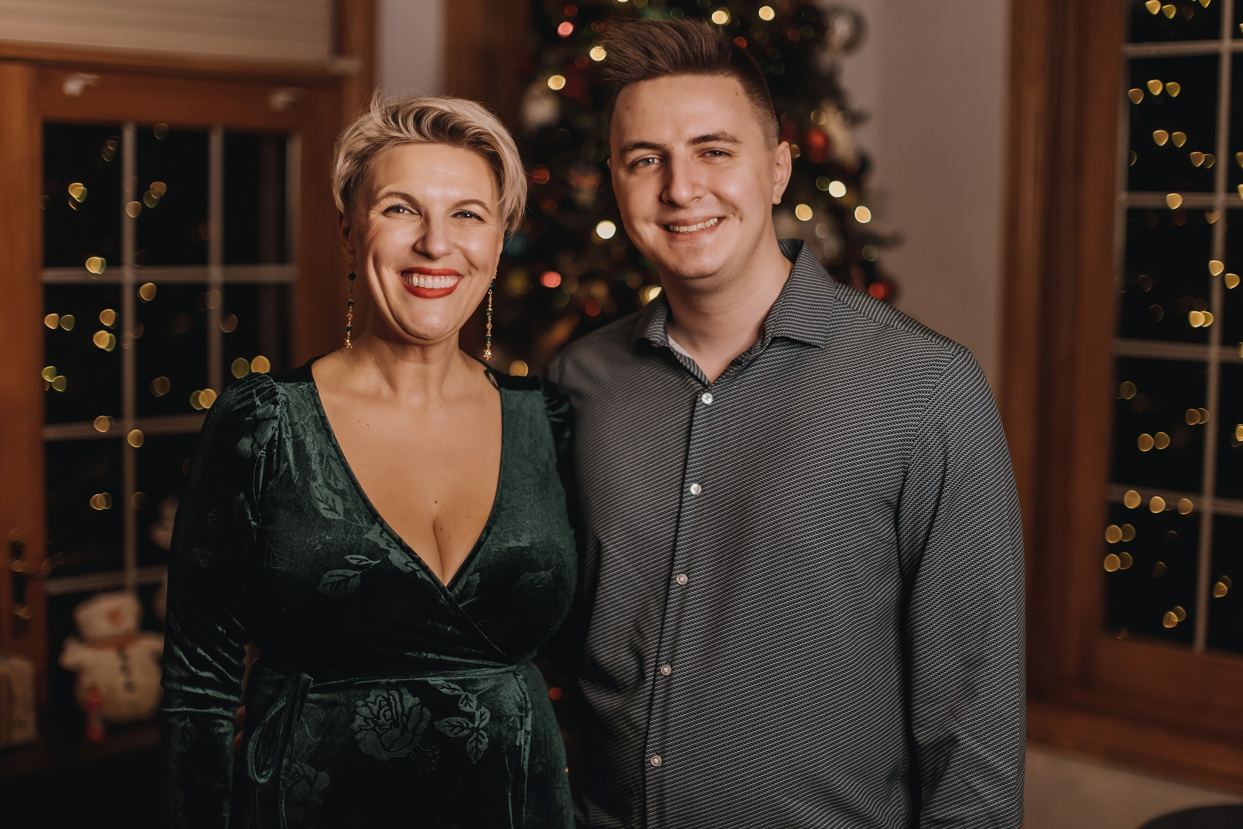 25.11.2023 Christmas Photoshoot 2. Wedding family event photographer in Chicago Nick Yushevich
