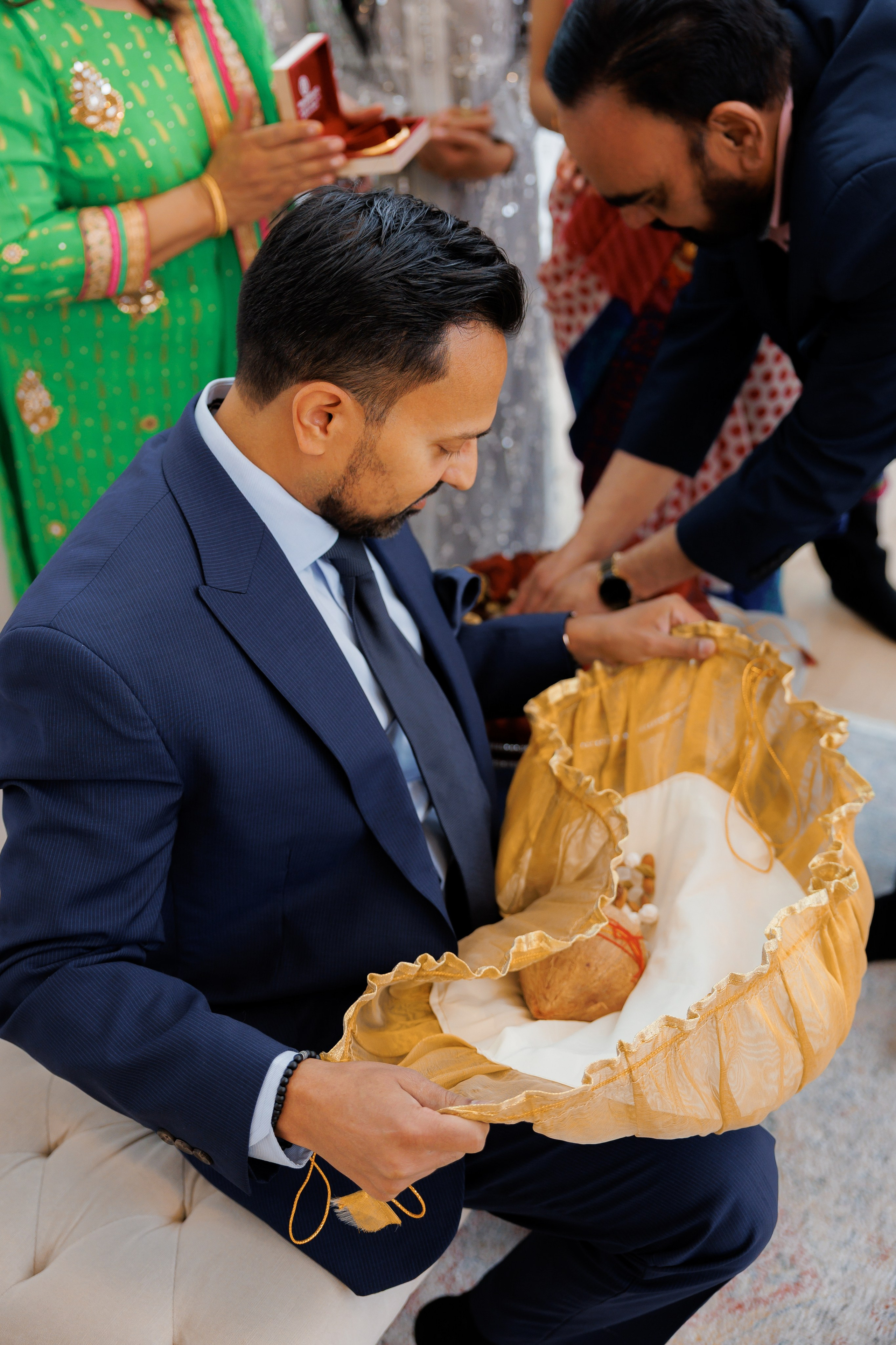 Rokha ceremony. Home