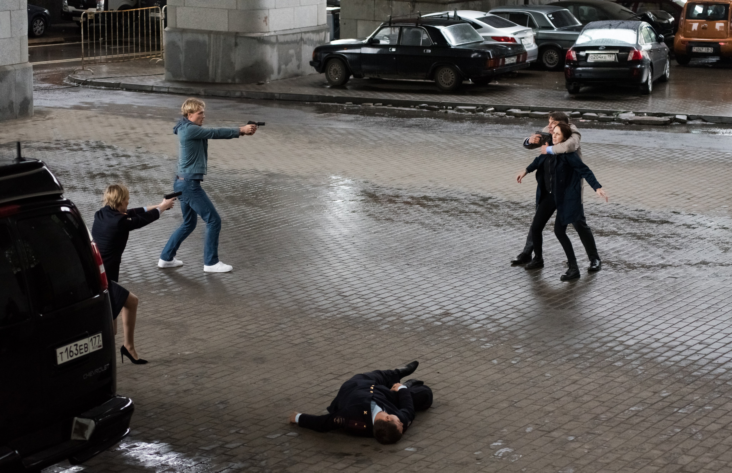 UNIT STILLS. Unit still photographer Roman Galasun