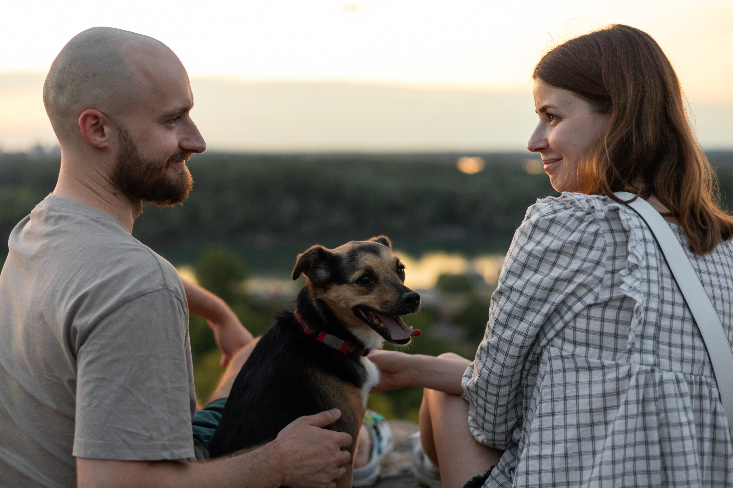 Настя, Денис и Мося. Фотограф-анималист | Белград