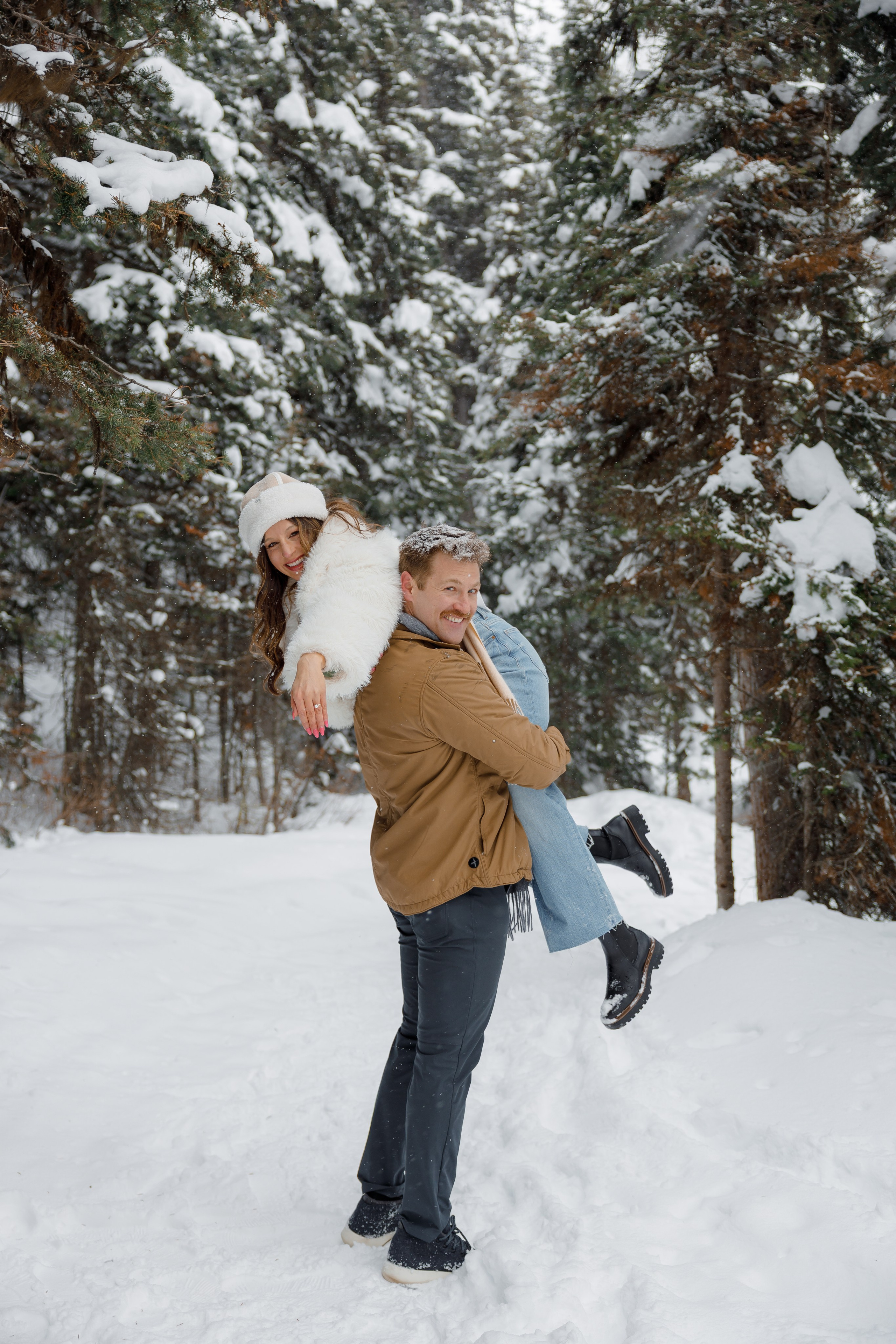 Lake Louise engagement session. Home