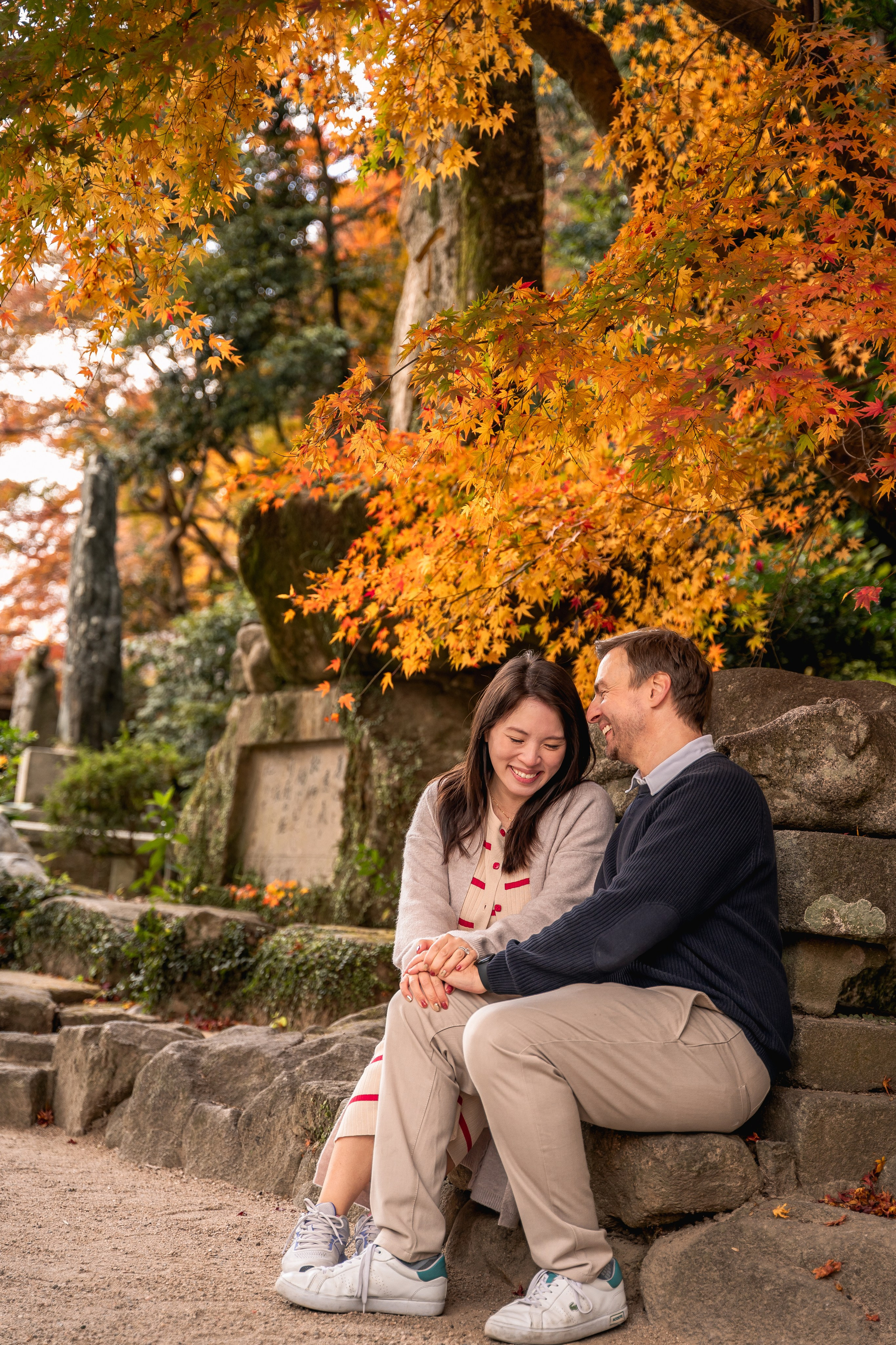 Autumn Photoshoot in Dazaifu | Traditional Japan Portraits | Fukuoka Photographer. Portrait Photographer in Fukuoka, Japan | Alina Nazarova
