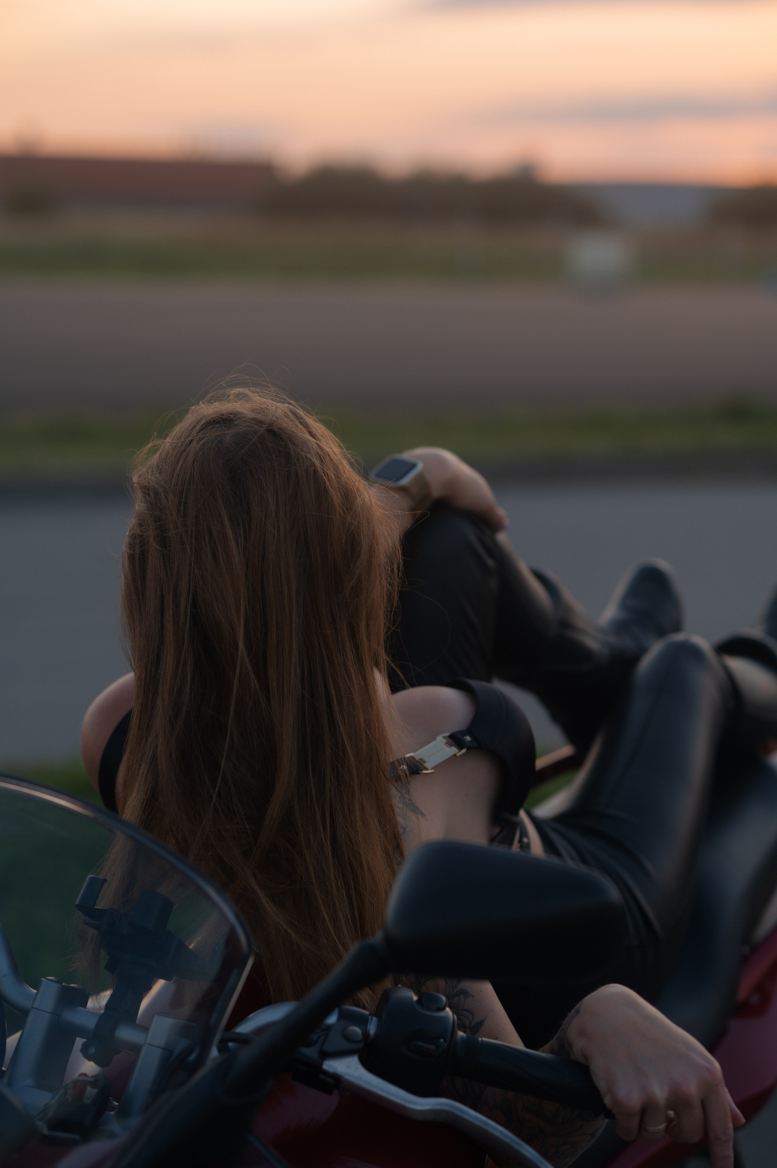 Фотосессия в калининграде девушка на мотоцикле. Фотограф в Калининграде Анна Пошкус