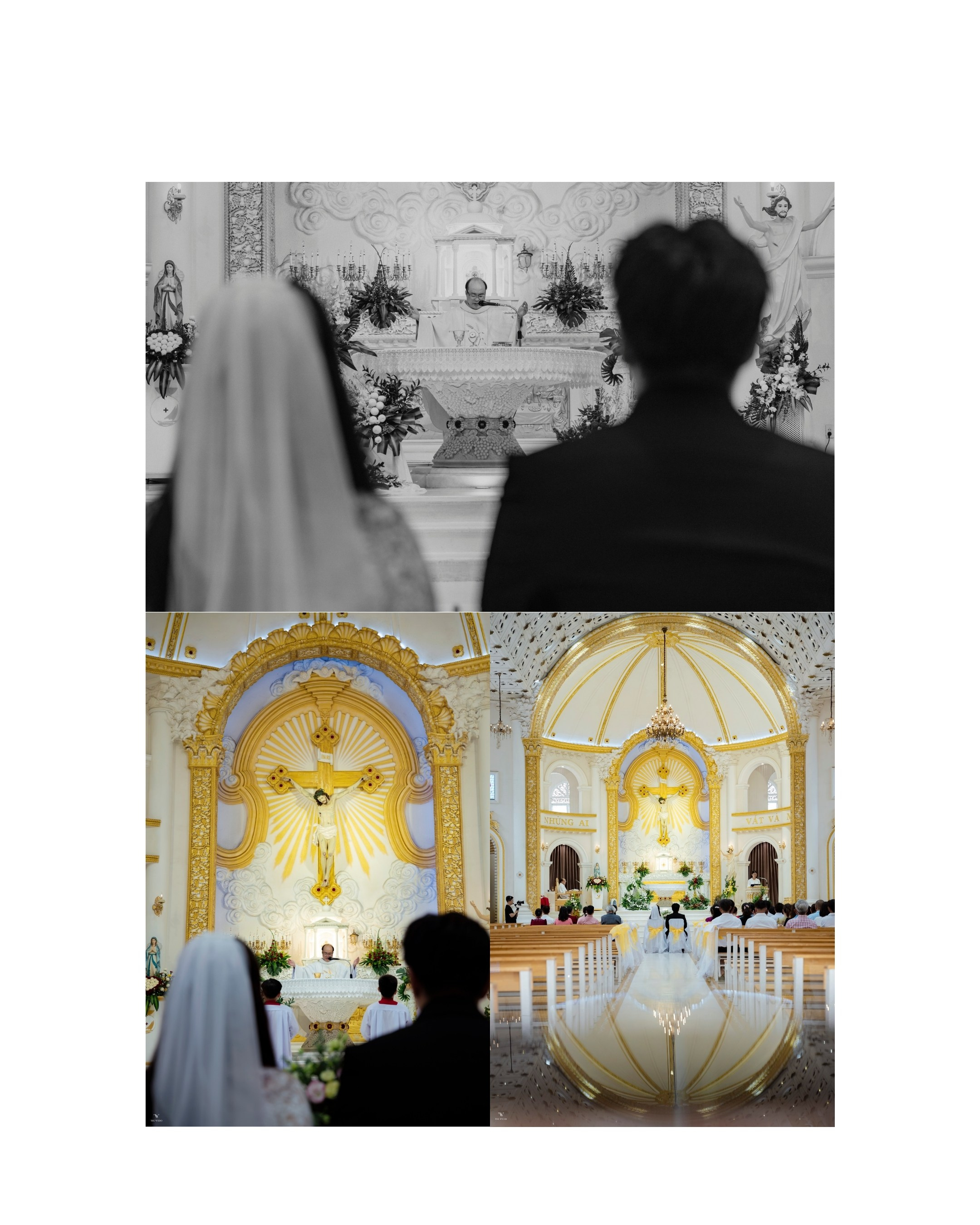 NHÀ THỜ — ANH & TRANG. WEDDING PHOTOGRAPHER IN VIETNAM