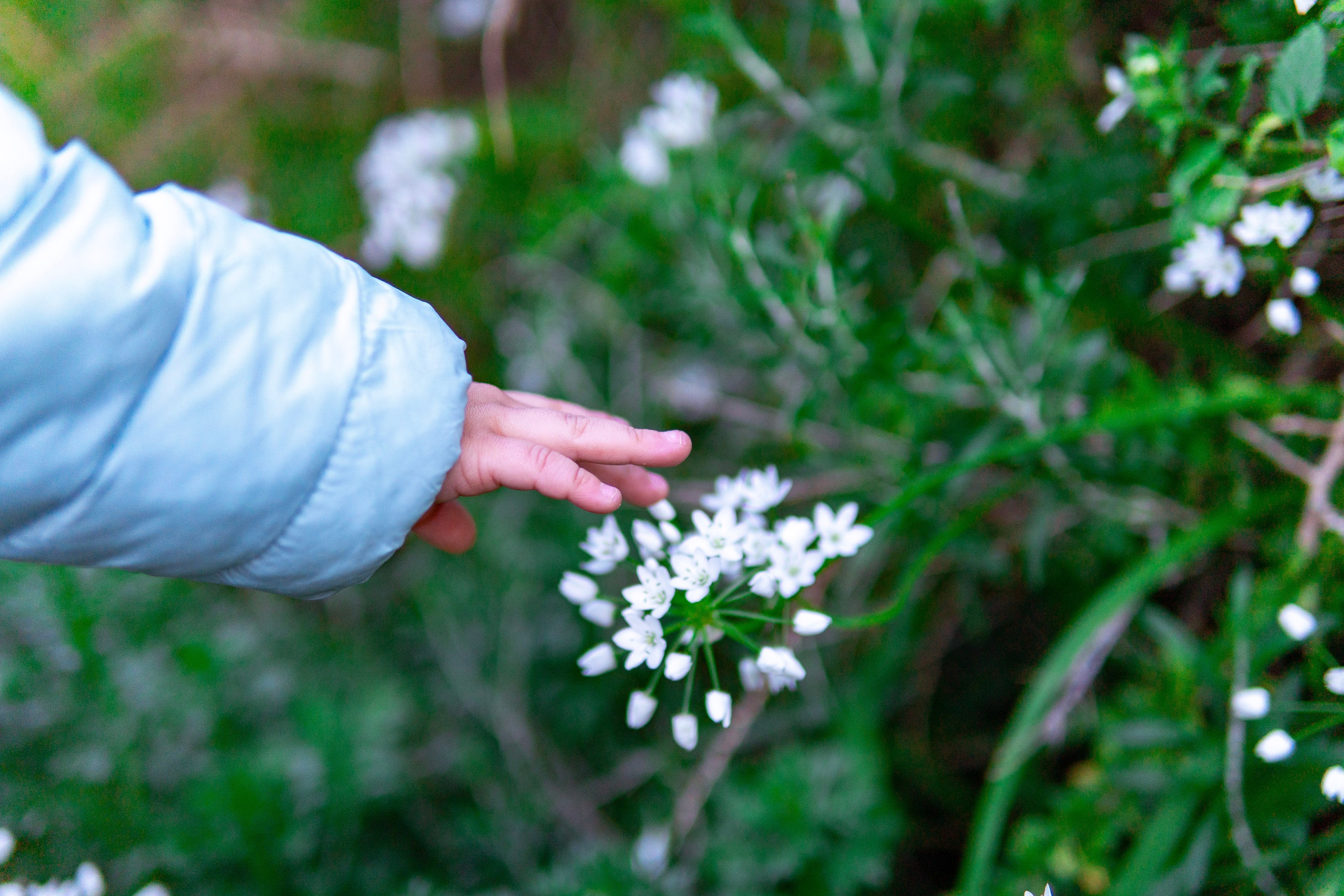 Elina and her little princess. Art and outdoor photography