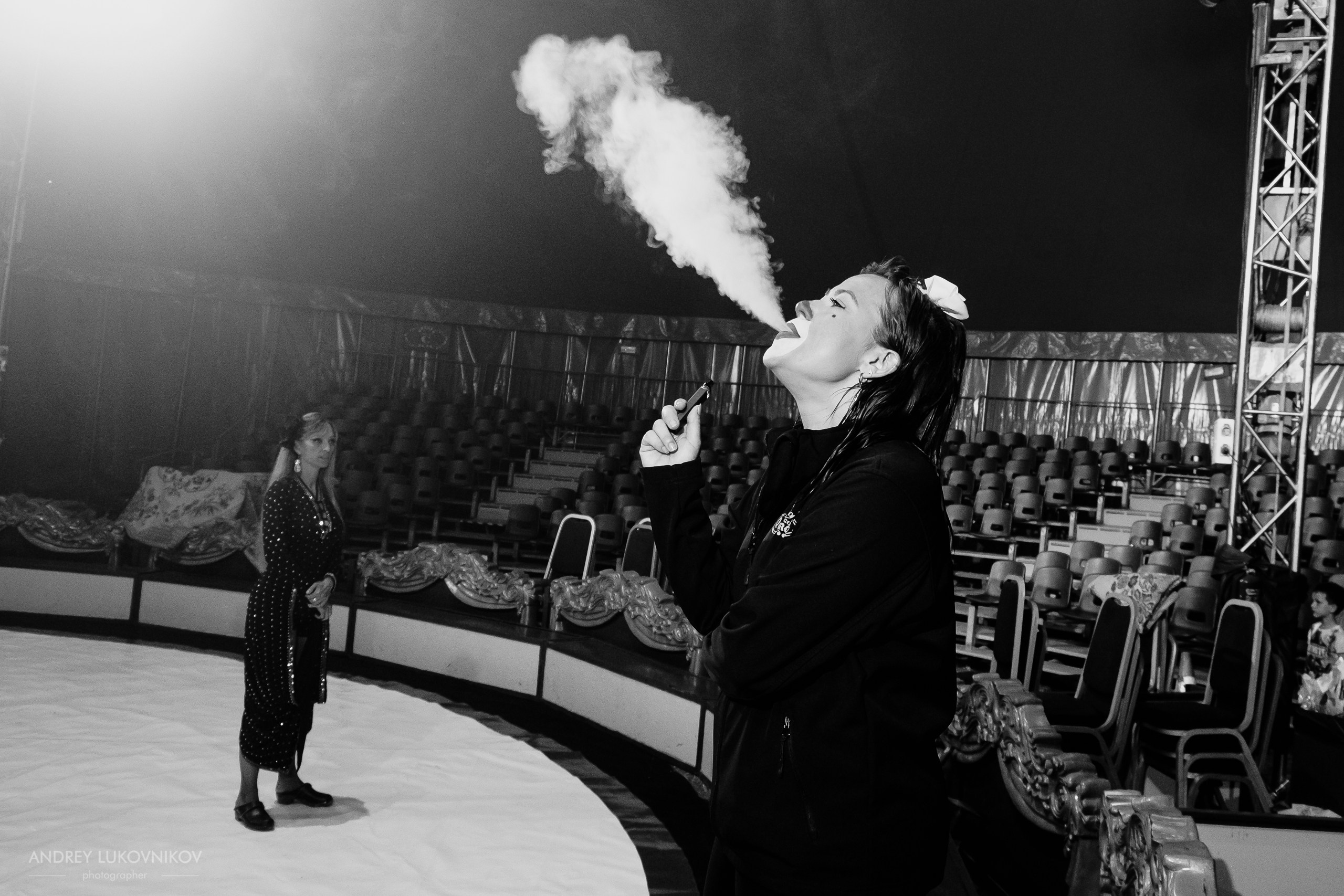 Жизнь за кулисами Circo Quiros: backstage фотографии