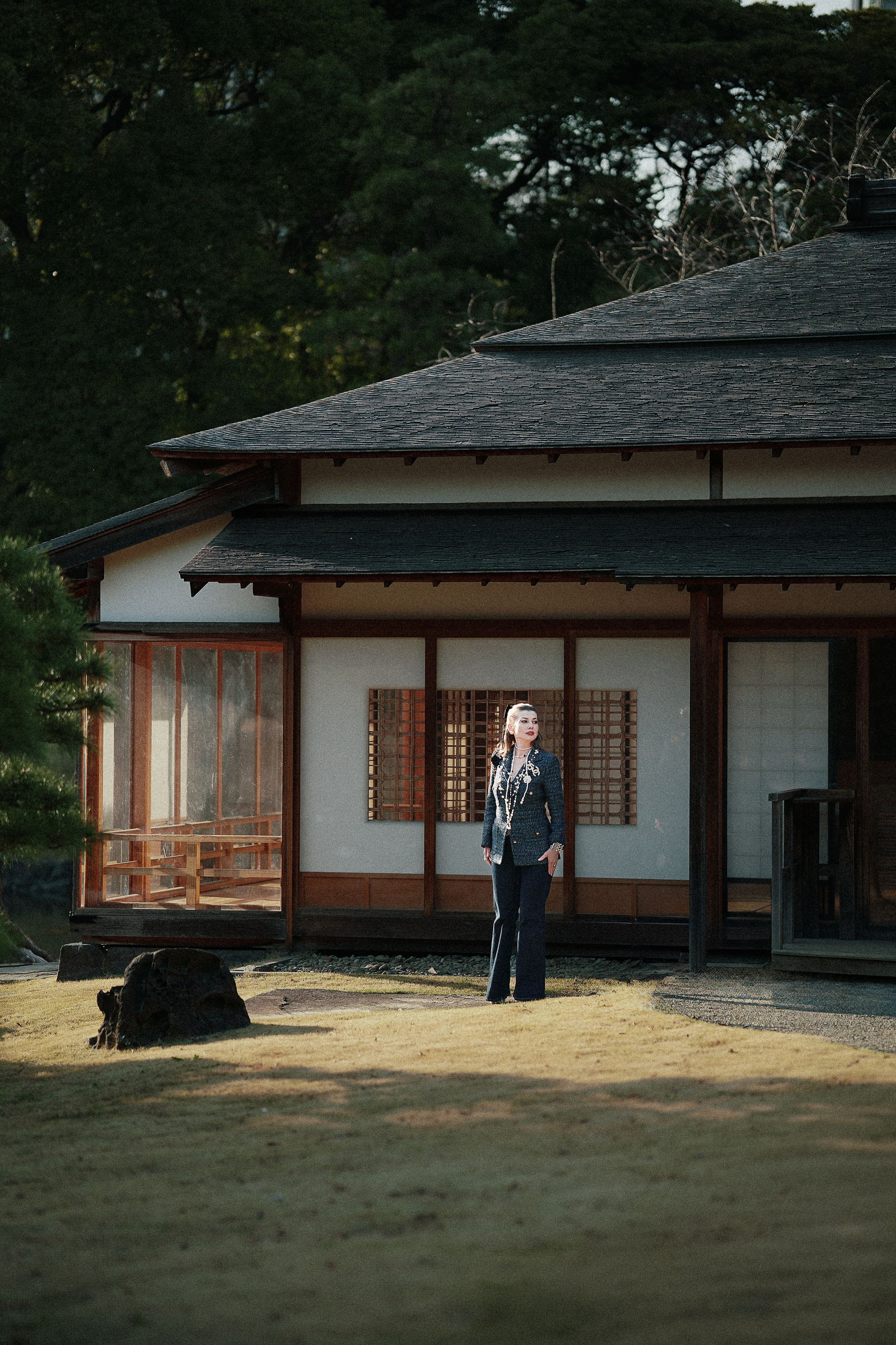 Японский сад. Фотограф в Токио Япония