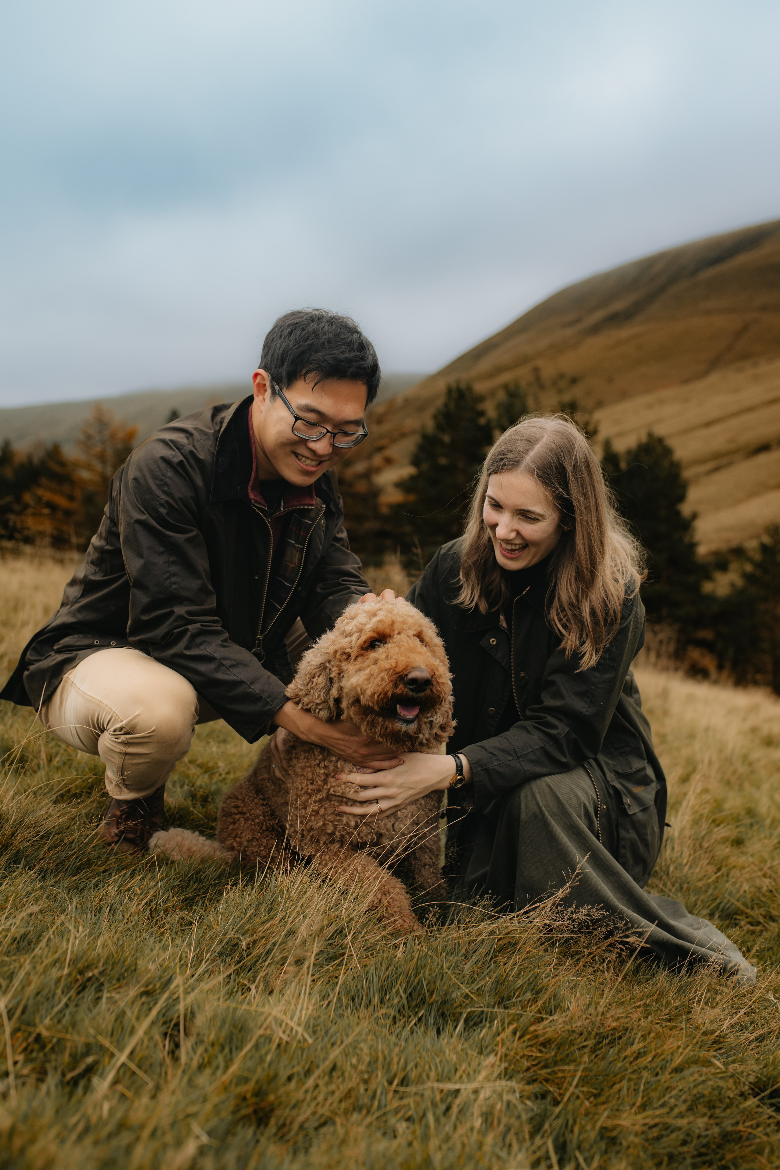 L & C in Peak District. Tania Gandrabur, photographer in West Midlands, England