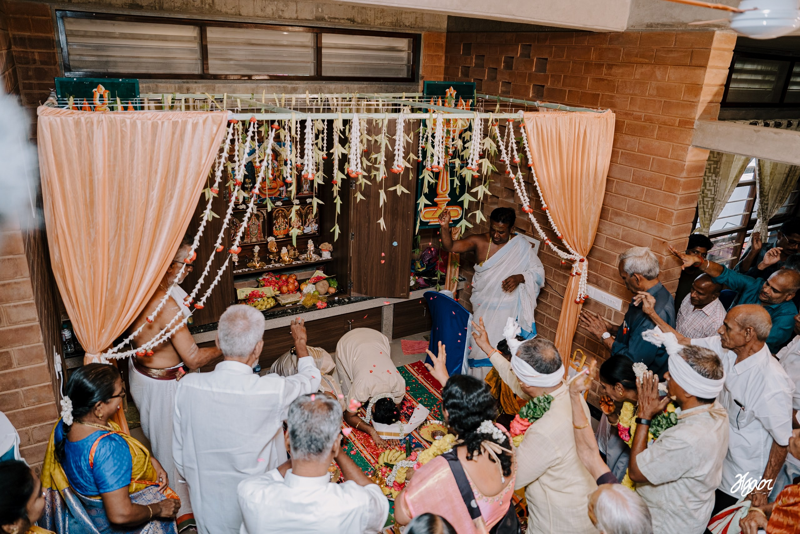Wedding documentary photography in Pondicherry. Agam Vizha