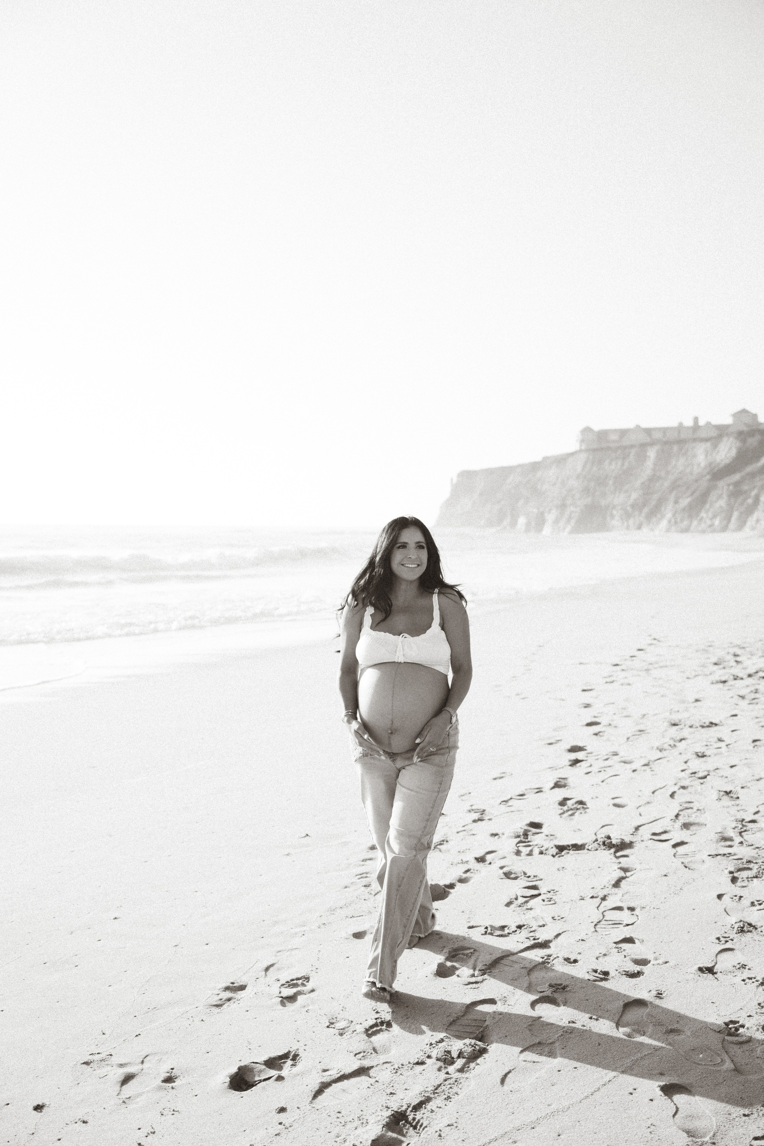 Candice Maternity Session at Half Moon Bay. Soulo Photography | San Francisco Bay Area Based Photographer