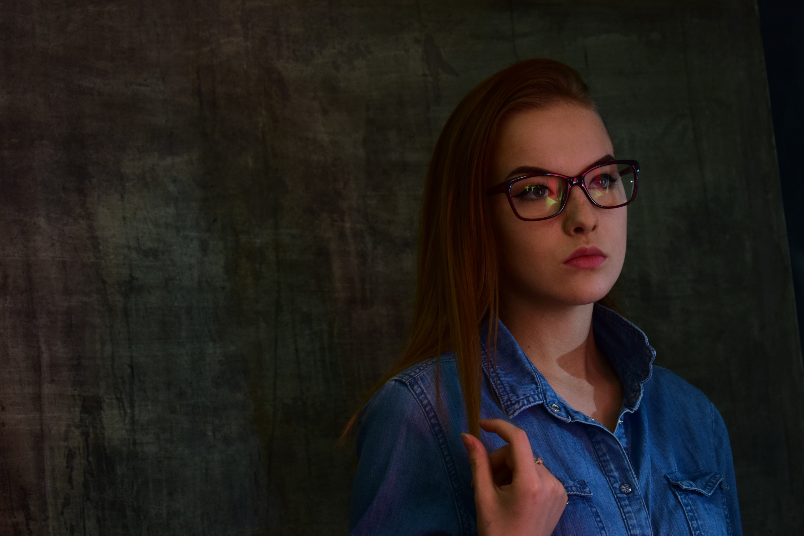 Games with lights (Studio). Photographer Margarita Antonova in Naas, Co Kildare