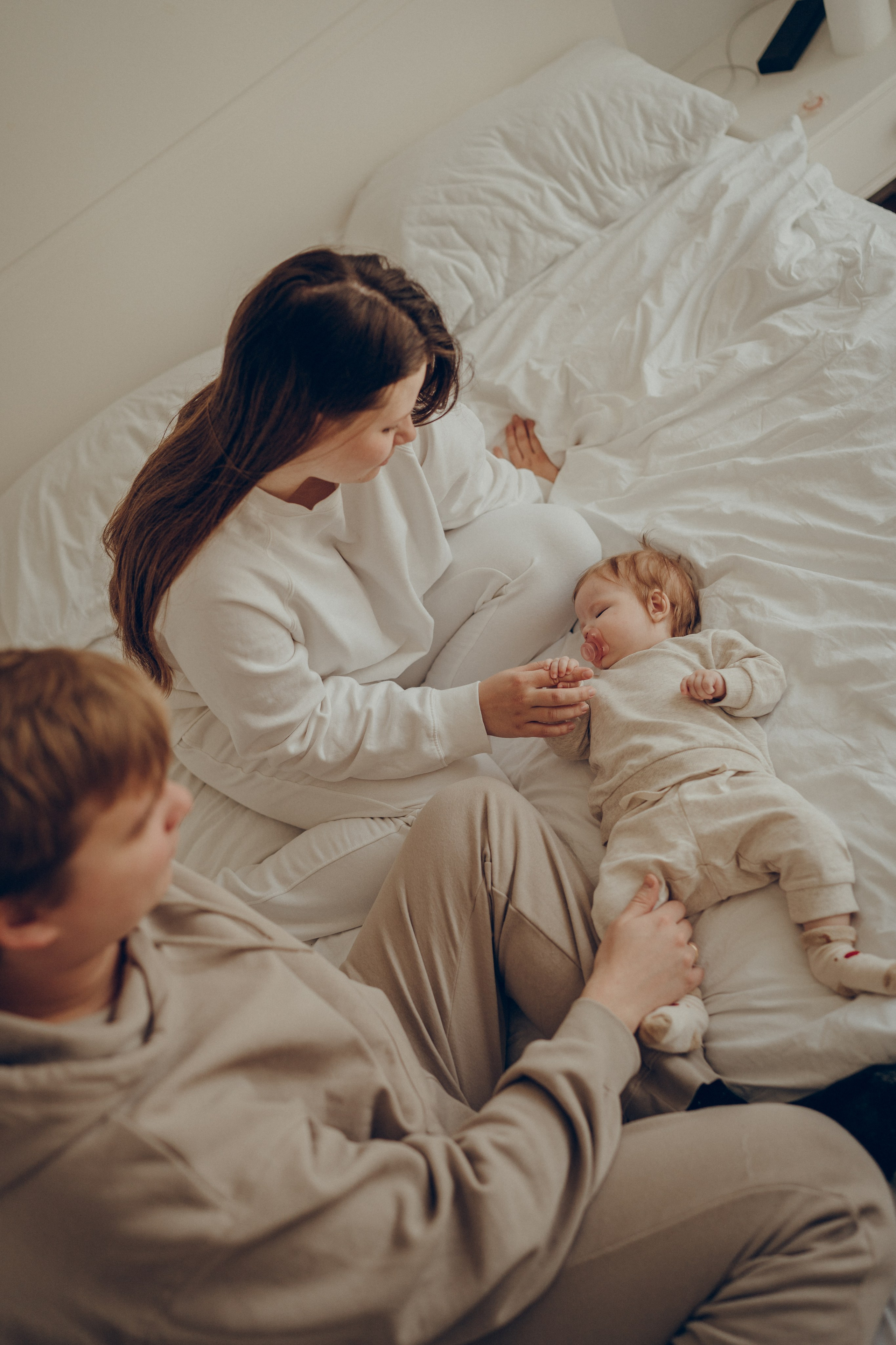 Семейная с младенцем. Фотограф Москва Ларина Юлия