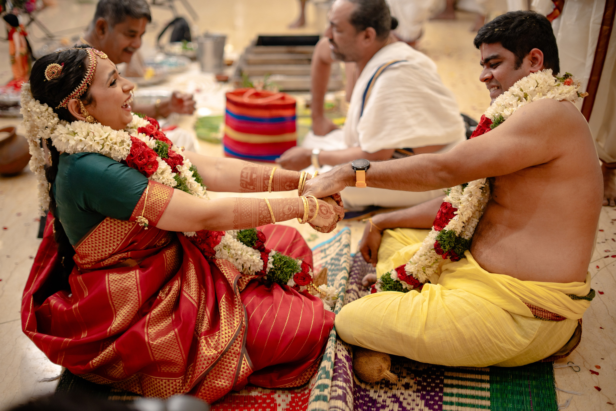 Thejitha & Vaikunth. Menu