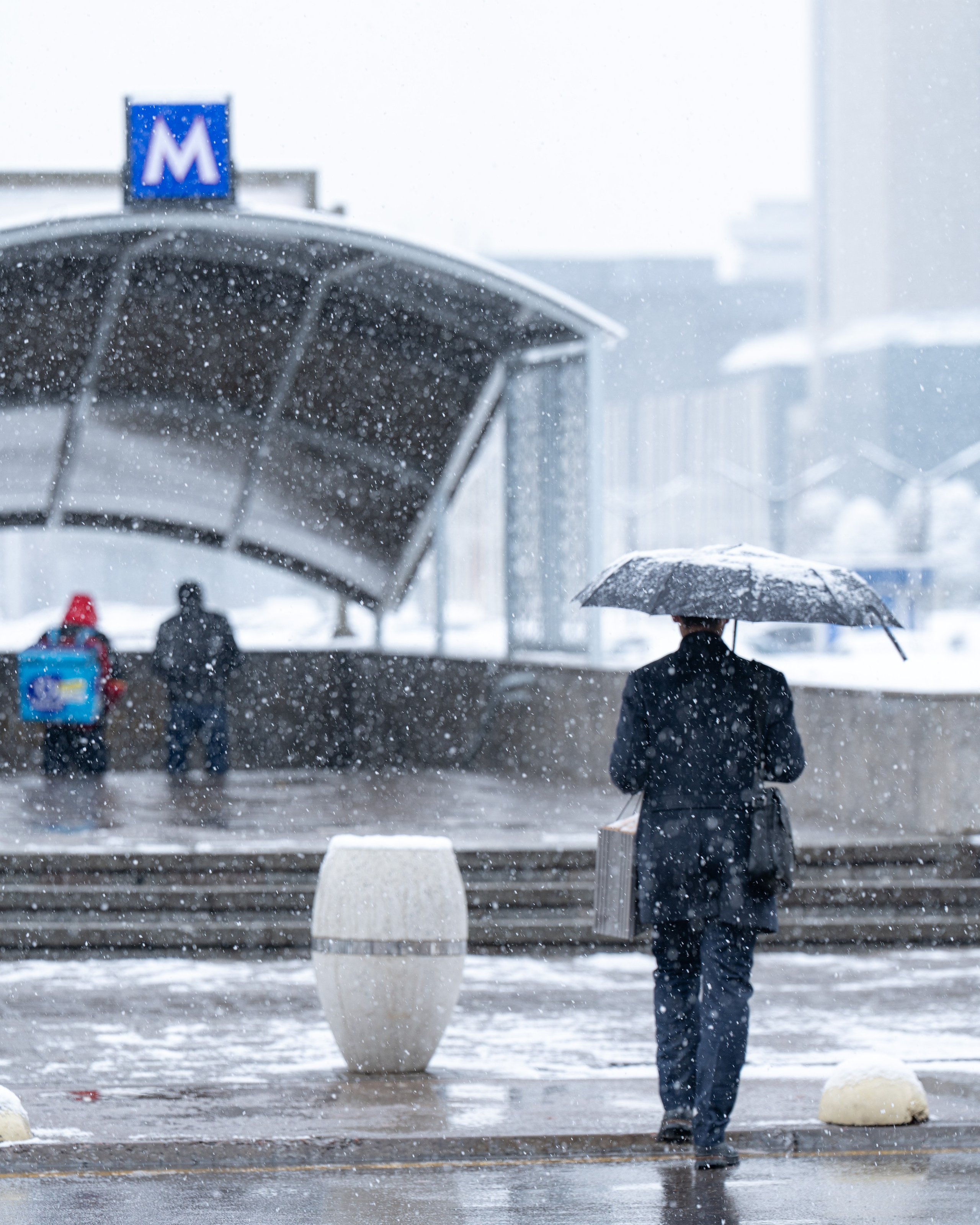 Первый снег в 2024 году. Георгий Намазов | Фотограф в Ташкенте