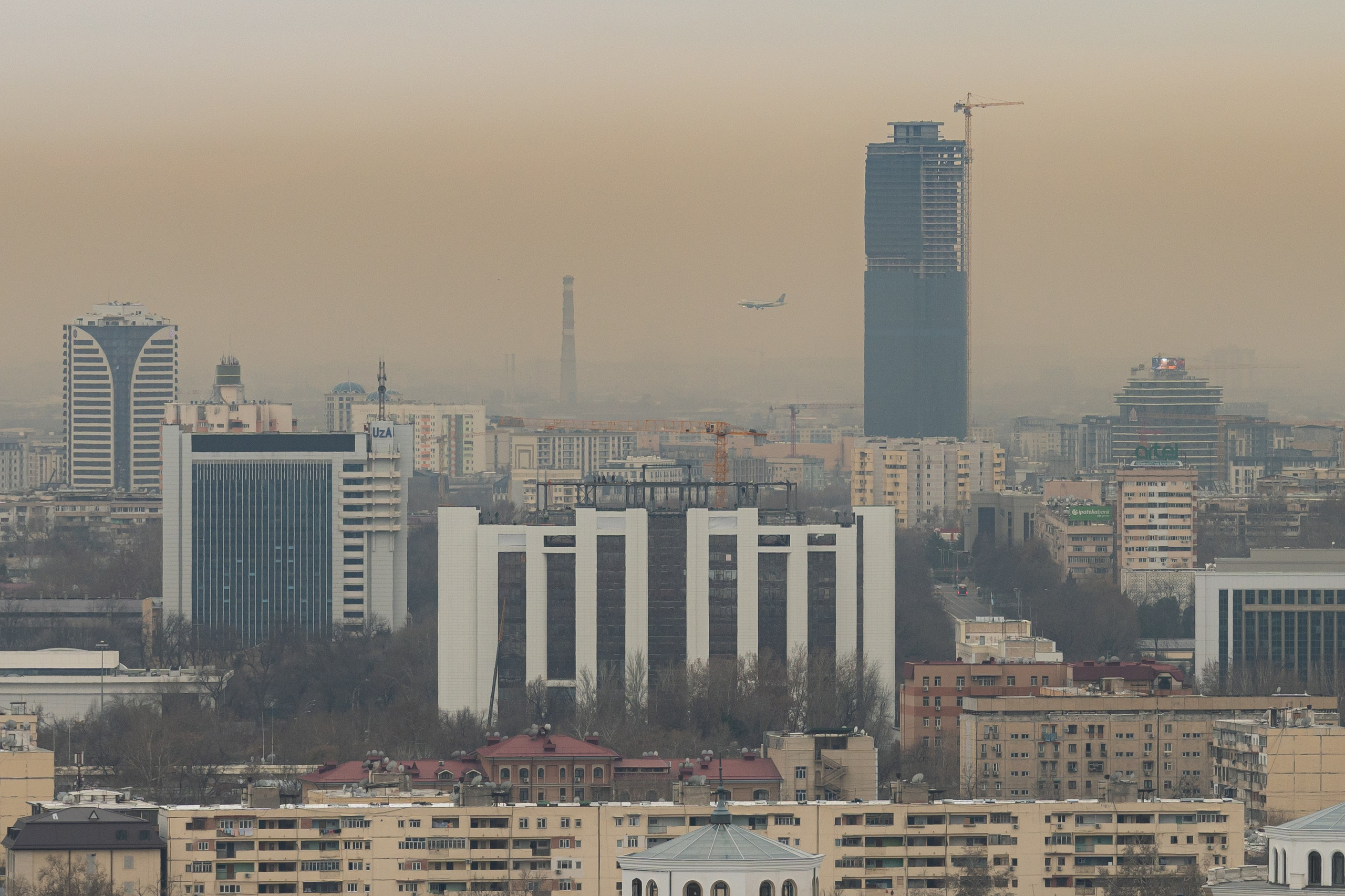 Смог в Ташкенте или Взгляд на город с высоты птичьего полета. Георгий Намазов | Фотограф в Ташкенте