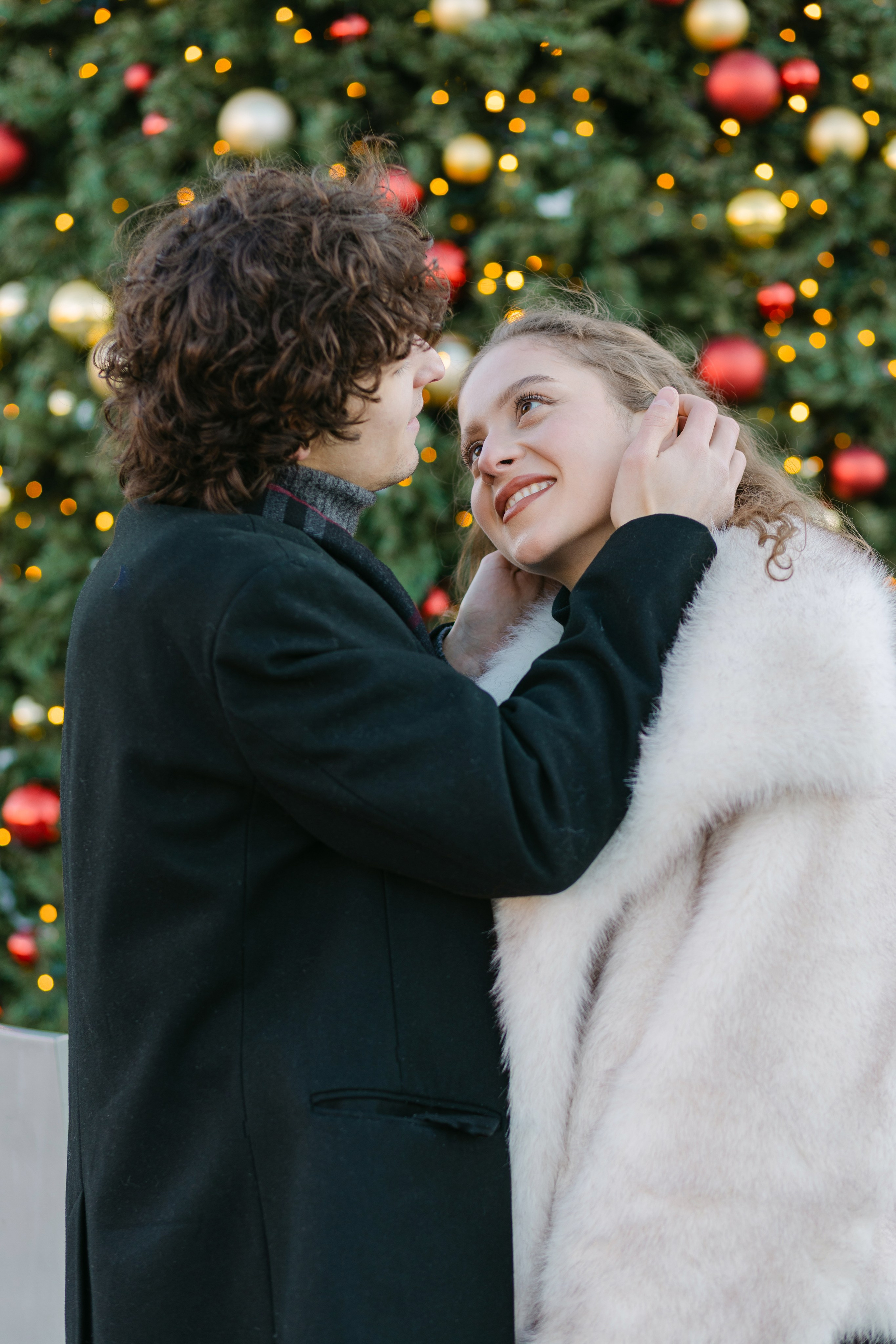 Christmas magic together. Home