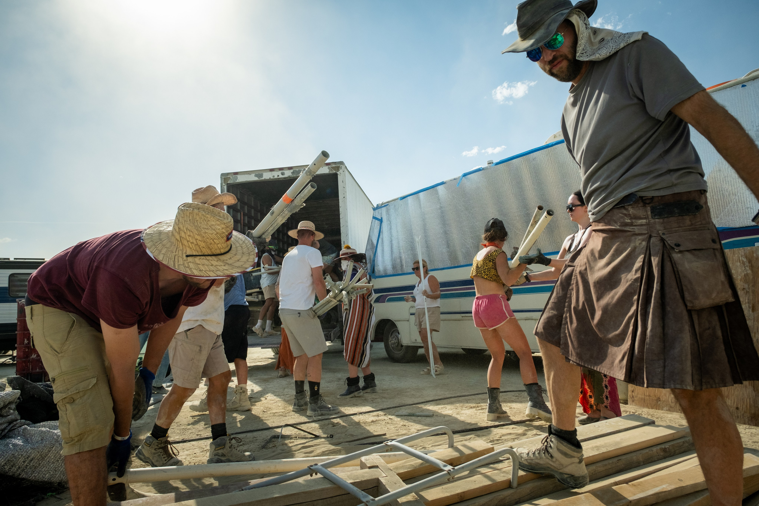 BURNING MAN 2024. Reportage concert portrait photography in the San Francisco Bay Area