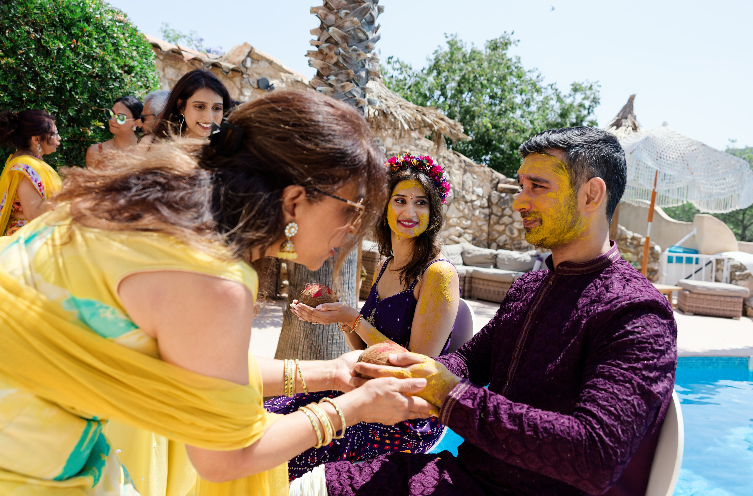 Haldi Ceremony & Mehndi Night & pre-wedding dinner, Barcelona