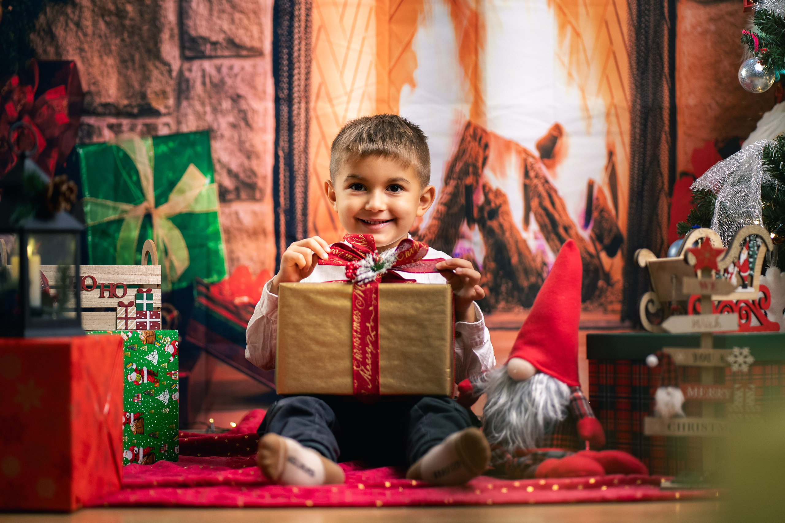 Sedinta foto Craciun — Gradinita Miniterra. Liviu Andrei - Fotograf