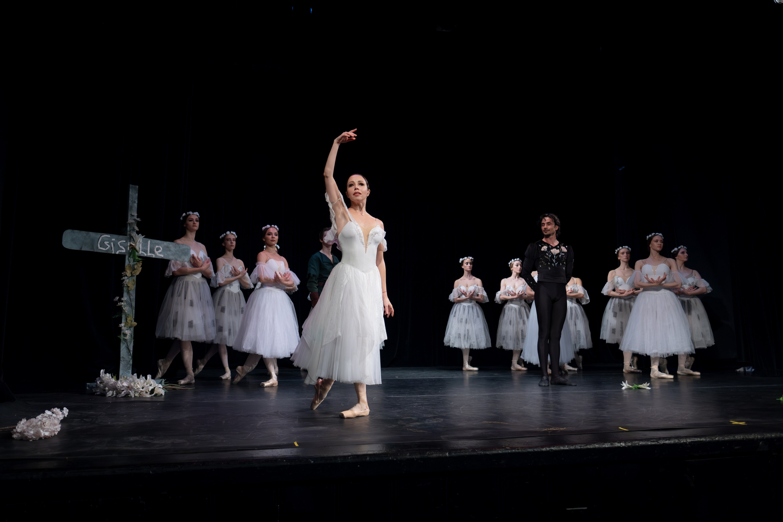 Grand Kyiv Ballet / Giselle. Reportage concert portrait photography in the San Francisco Bay Area