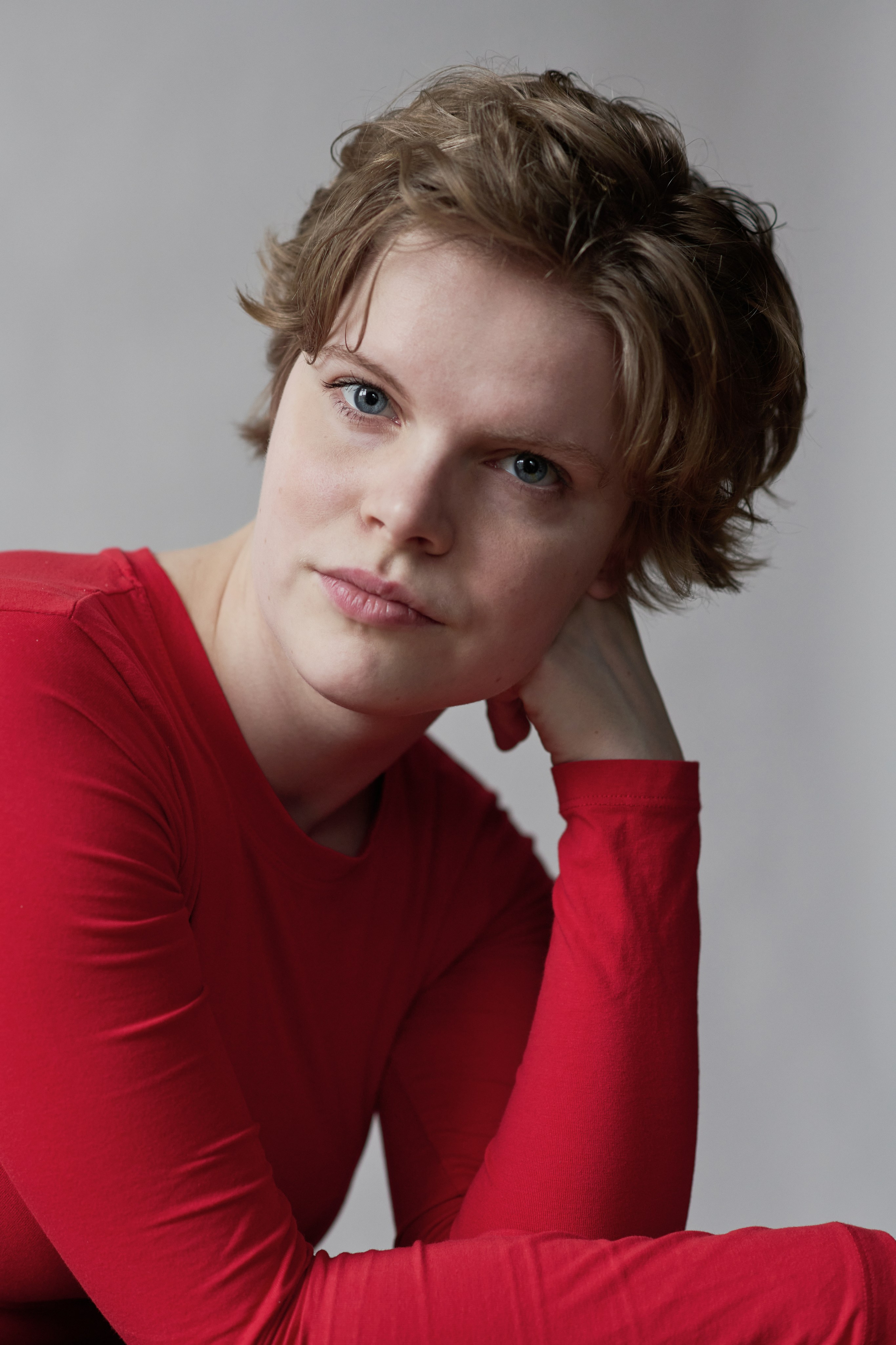 Headshot of an actress Bethy. Fotograaf Amsterdam - Victoria Ushkanova
