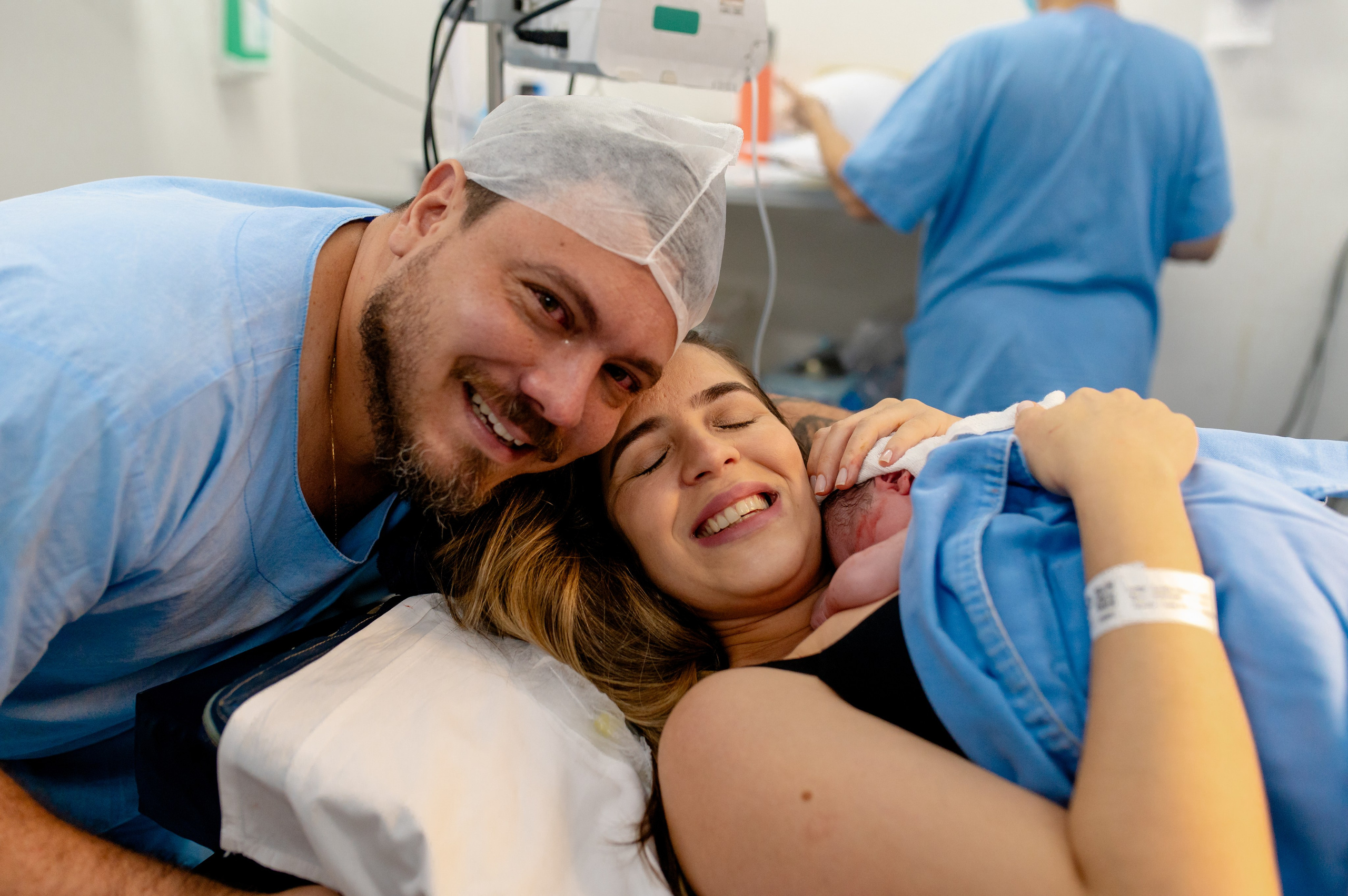 Nascer Luisa. Água Carmim Fotografia