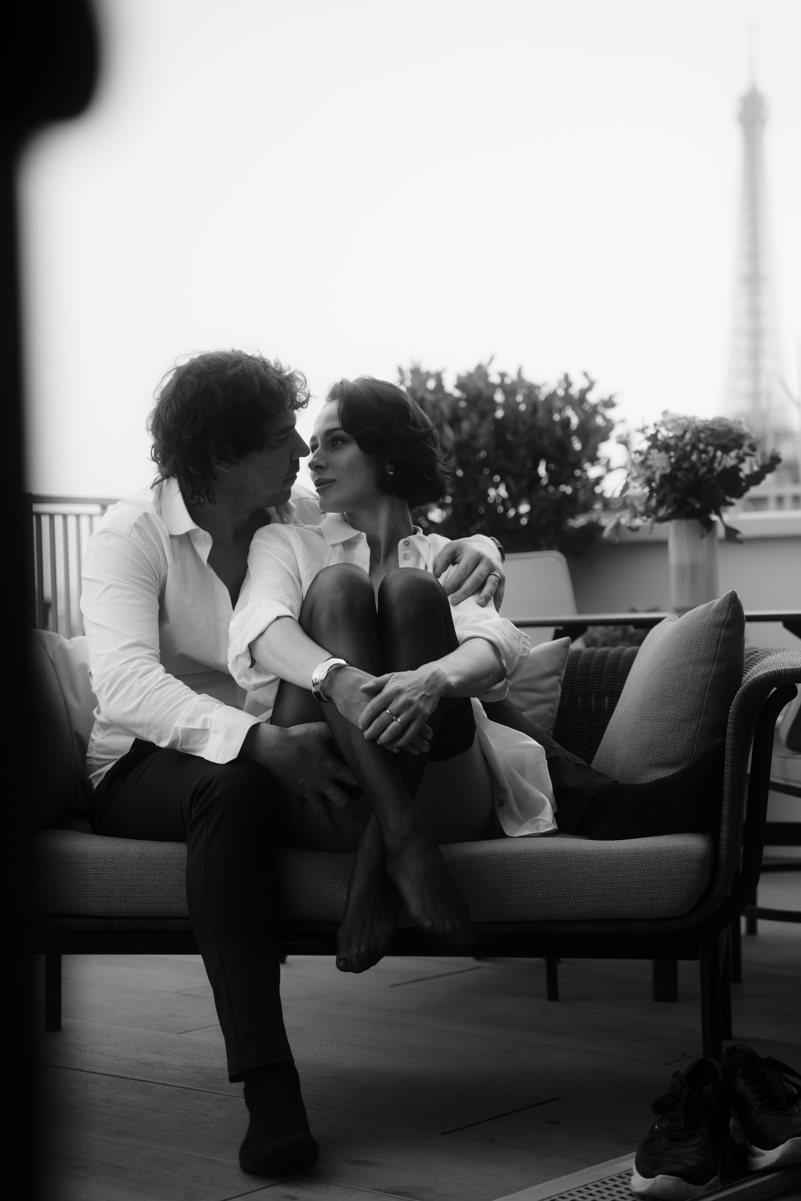 Ekaterina & Emanuele at Hôtel de Sers. Paris photographer — Polina Osipova