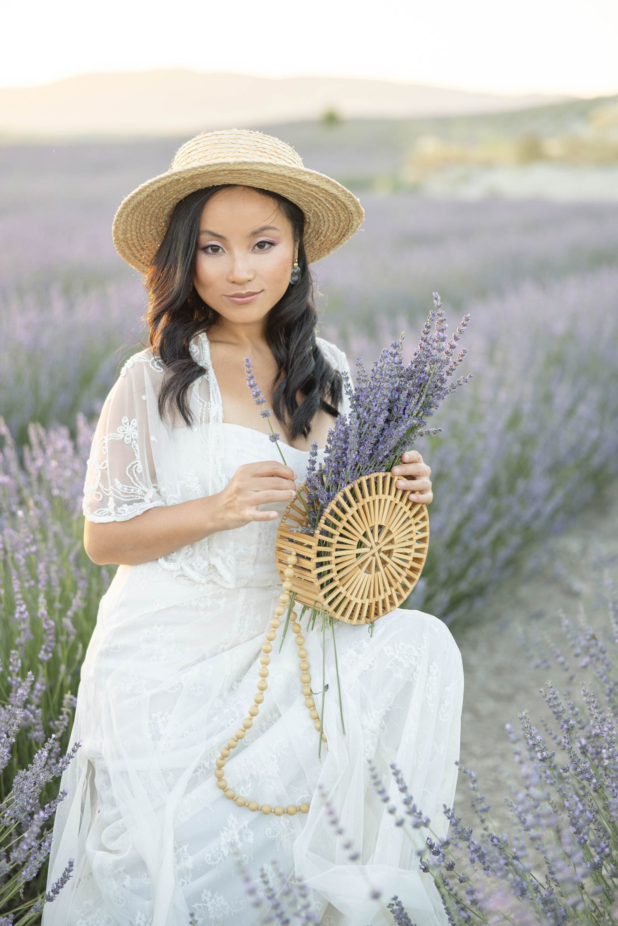 Dreamy Photoshoot in a Lavender Field. Julia Ganch I Fashion Wedding Photography I Cappadocia Turkey