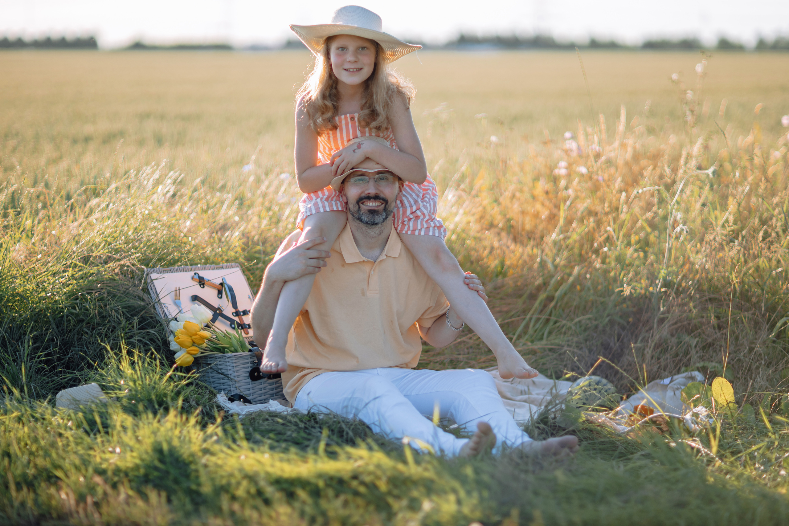 Sonnenuntergang. Hochzeitsfotograf München Taufe Familienfotograf Tanja Mauke