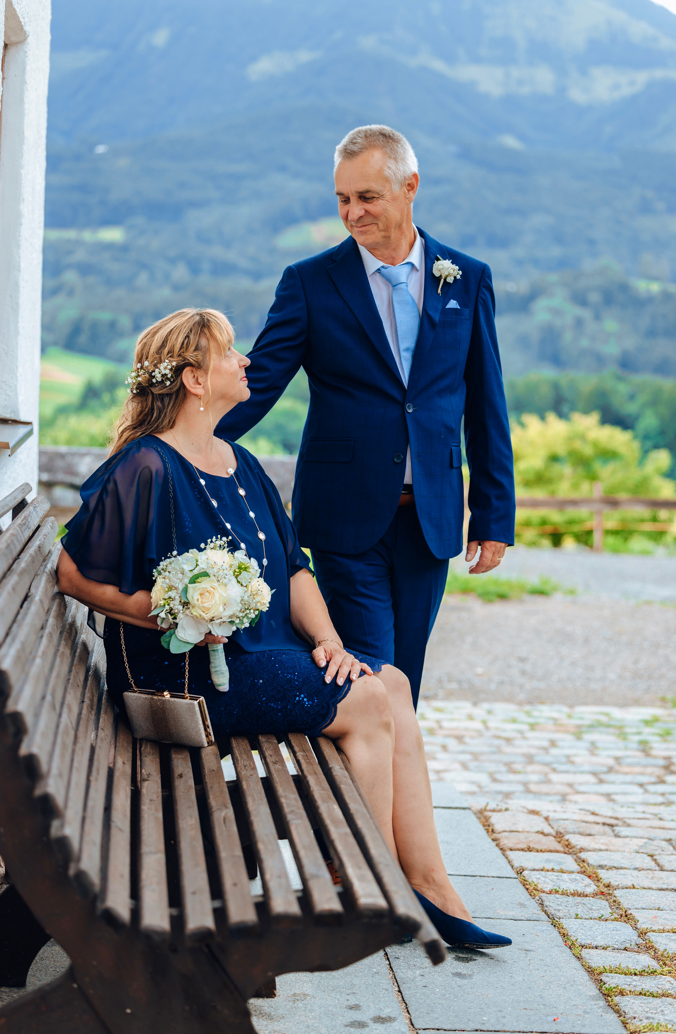 Hochzeit in den Bergen. Hochzeitsfotograf München Taufe Familienfotograf Tanja Mauke