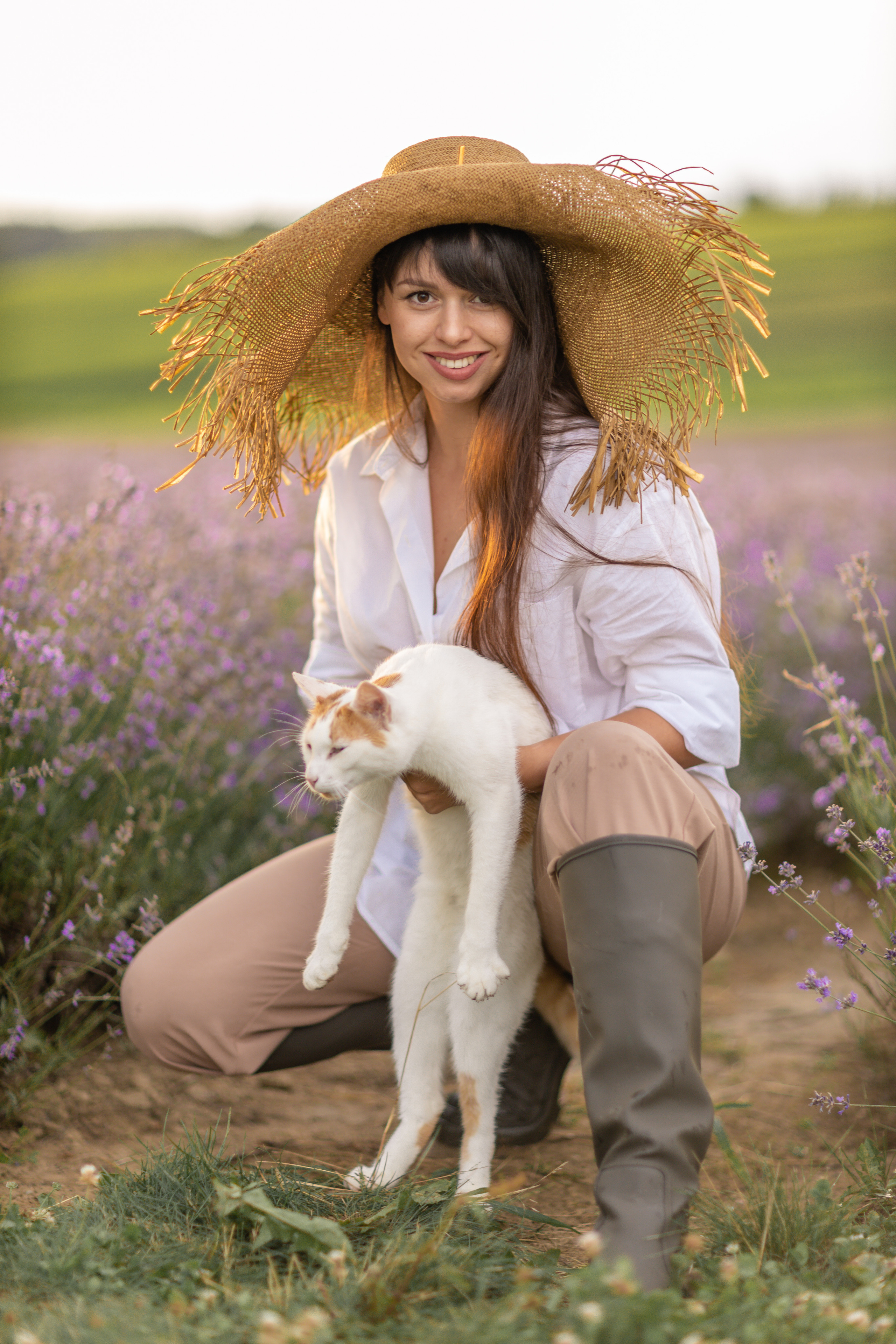 Im Lavendelfeld. Hochzeitsfotograf München Taufe Familienfotograf Tanja Mauke