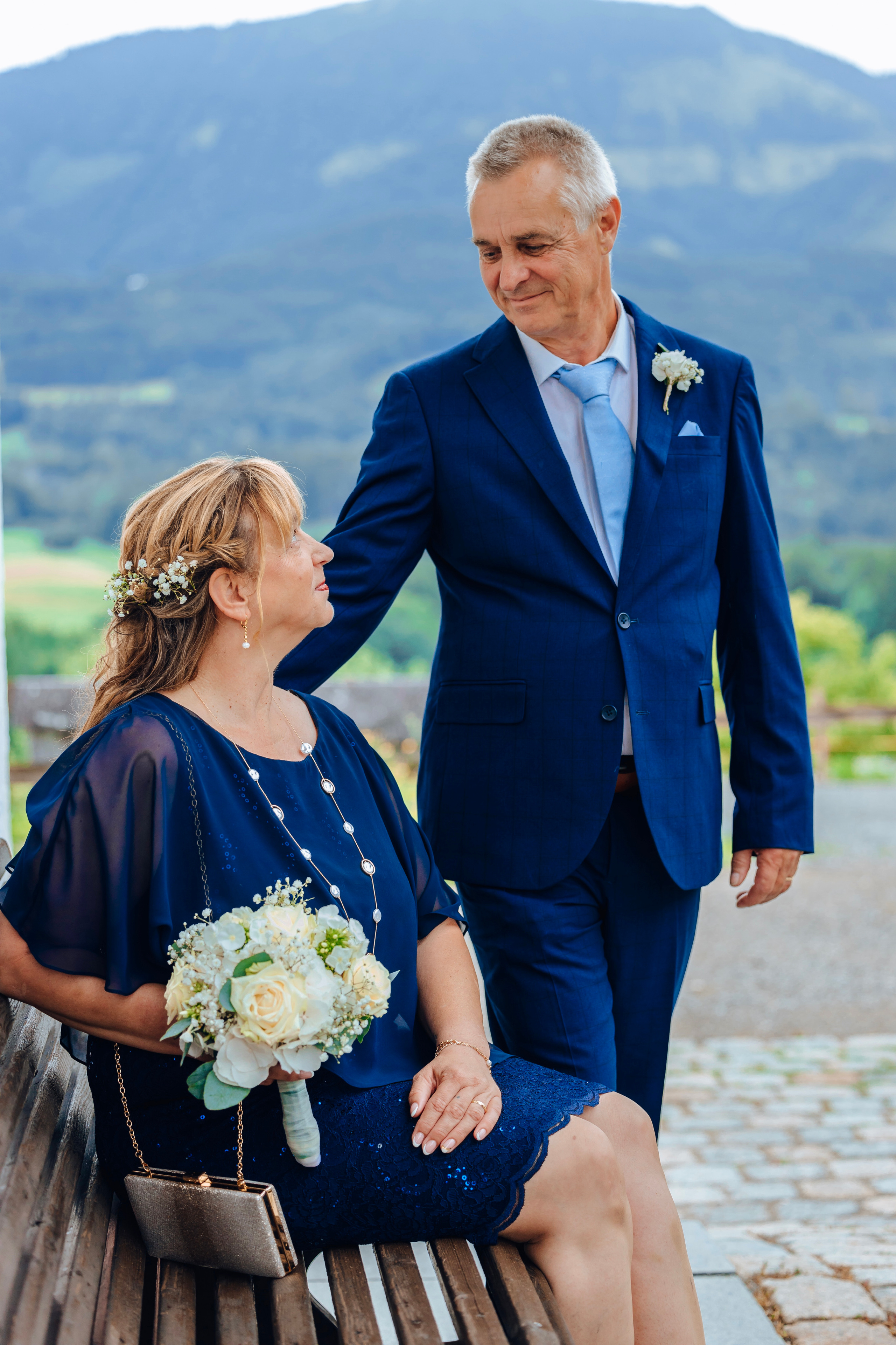 Hochzeit in den Bergen. Hochzeitsfotograf München Taufe Familienfotograf Tanja Mauke