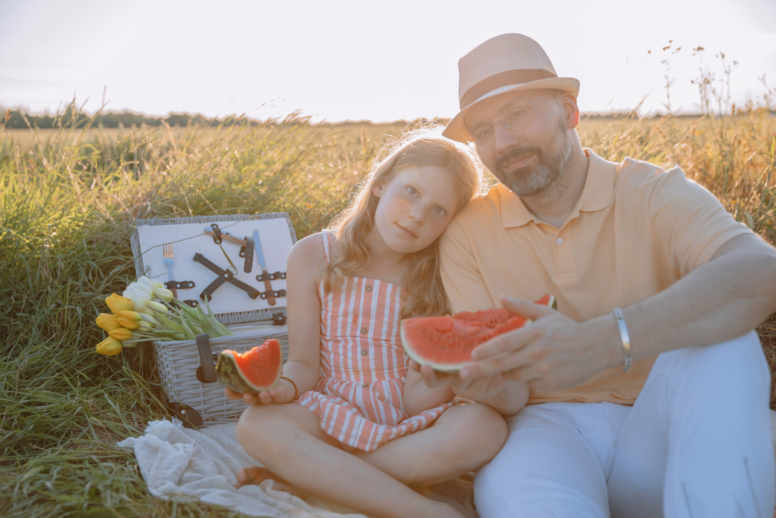 Sonnenuntergang. Hochzeitsfotograf München Taufe Familienfotograf Tanja Mauke