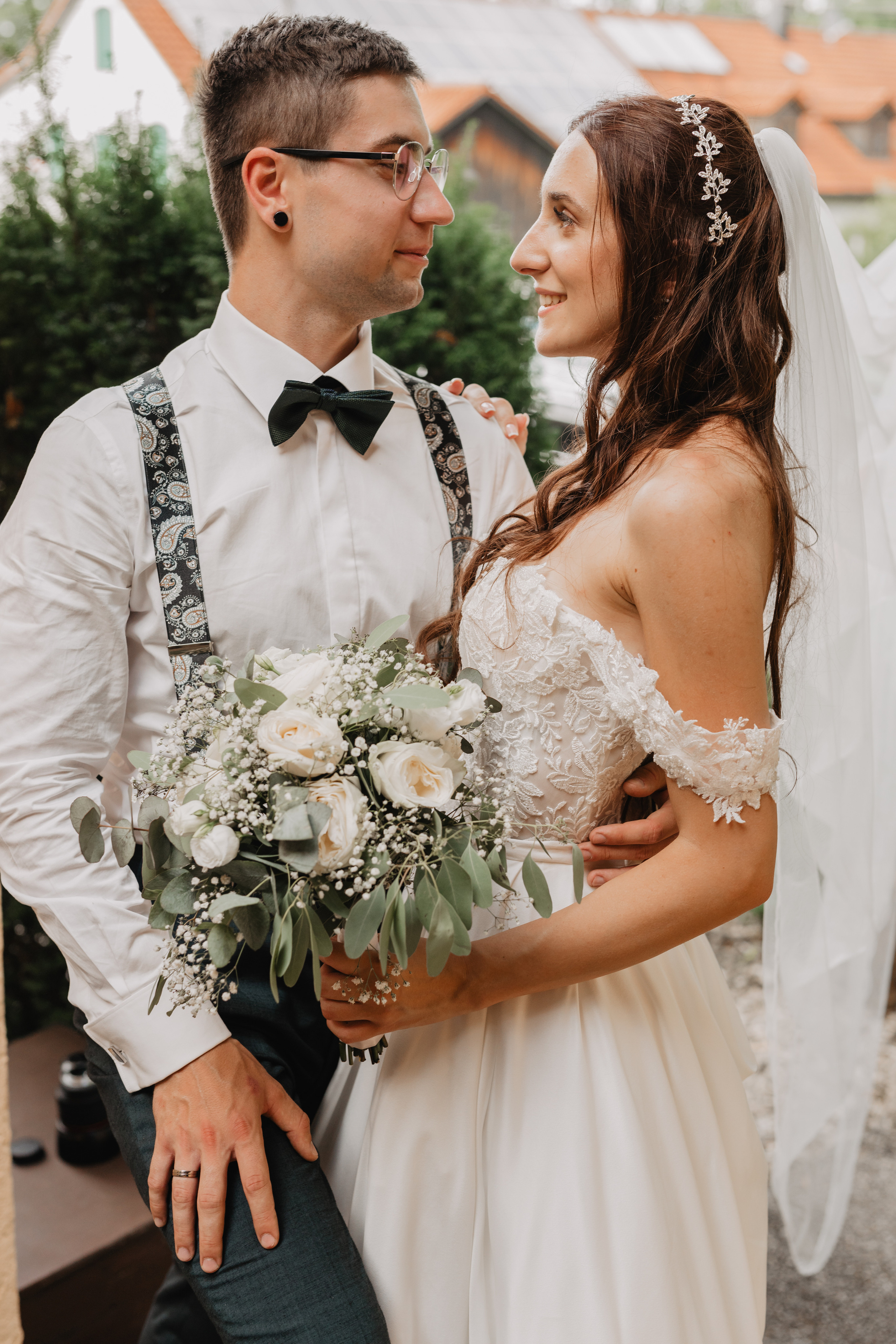 Kirchliche Trauung. Hochzeitsfotograf München Taufe Familienfotograf Tanja Mauke